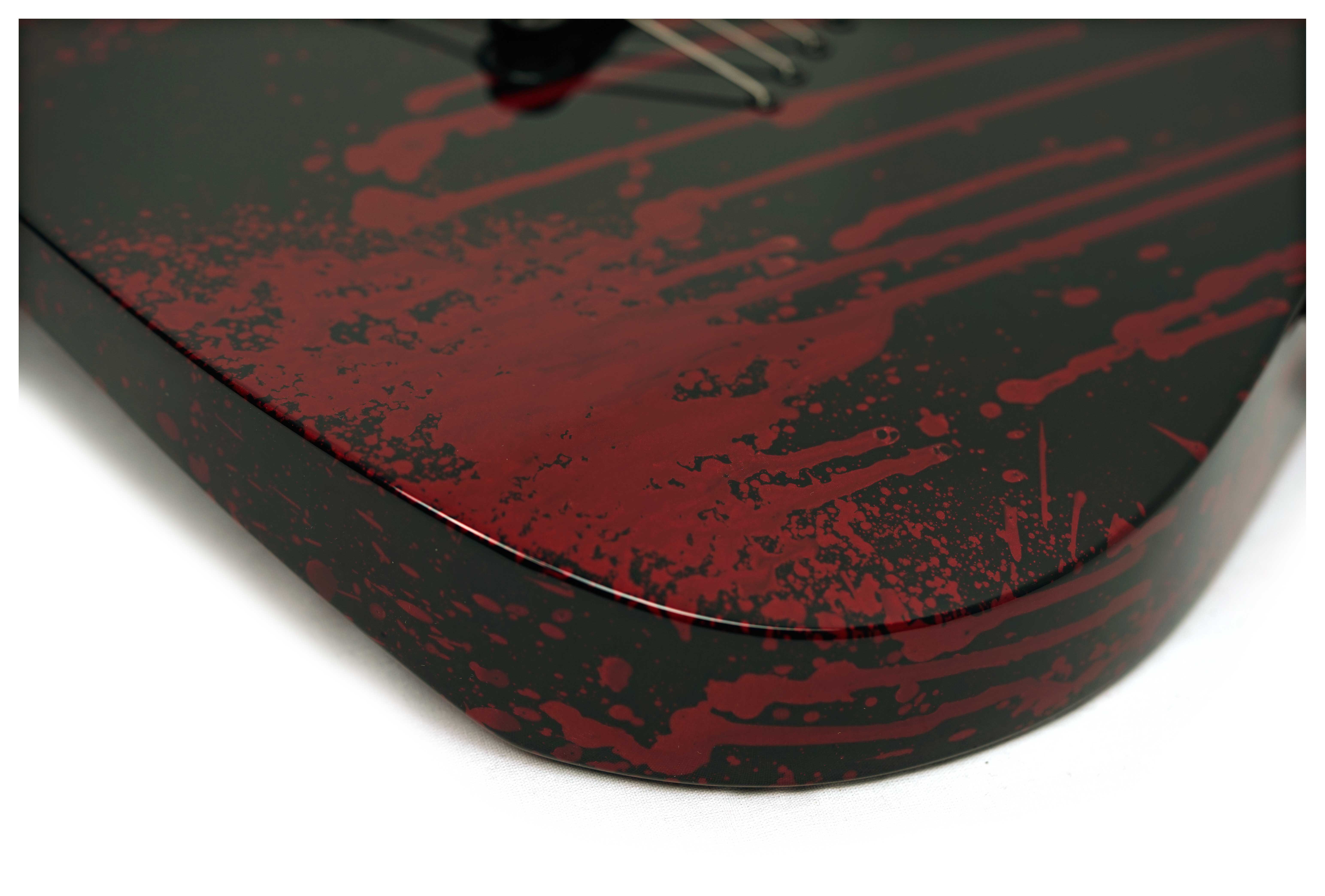 ESP USA M-II NTB Blood Splatter