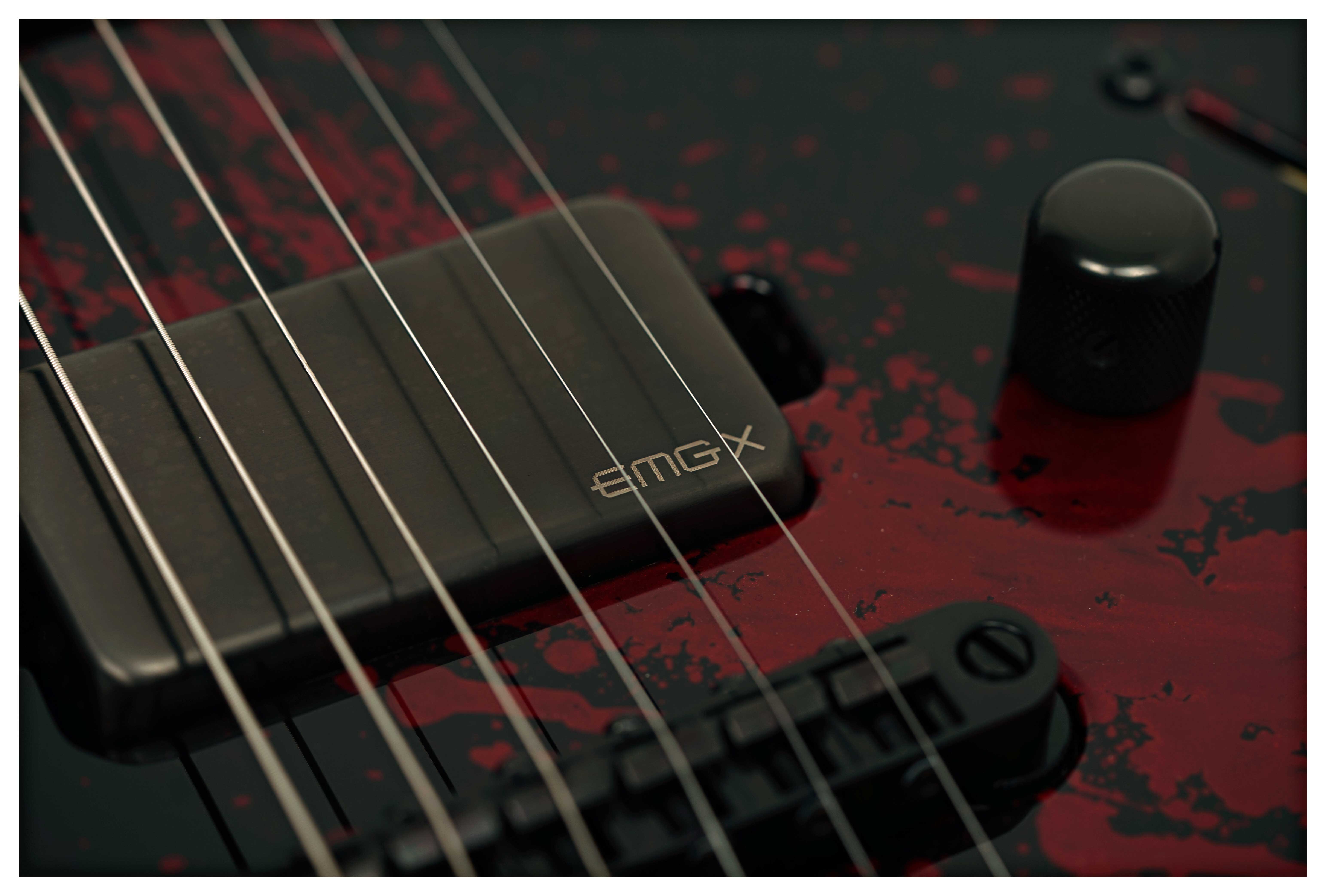 ESP USA M-II NTB Blood Splatter