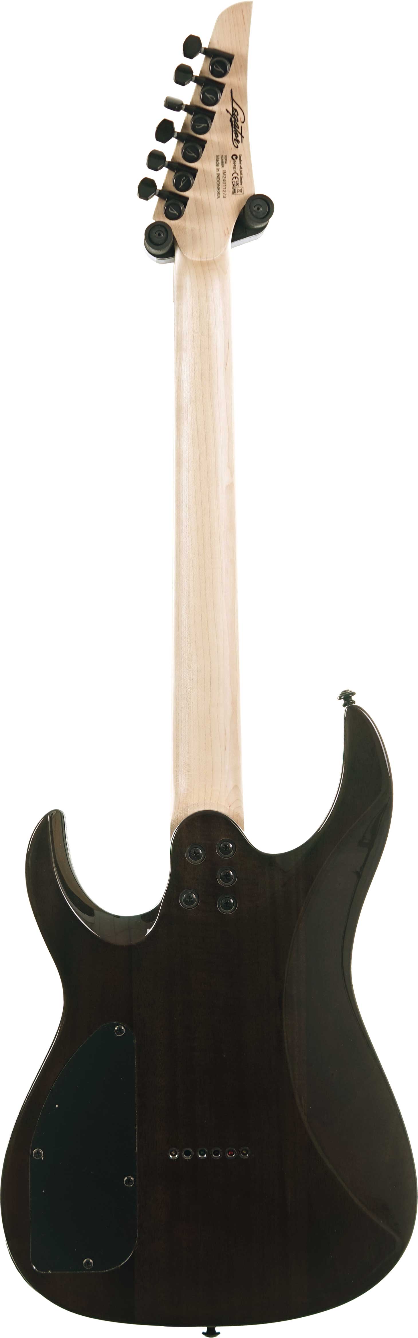 Legator Ninja N6SS-BLK Super Shred Black Burl