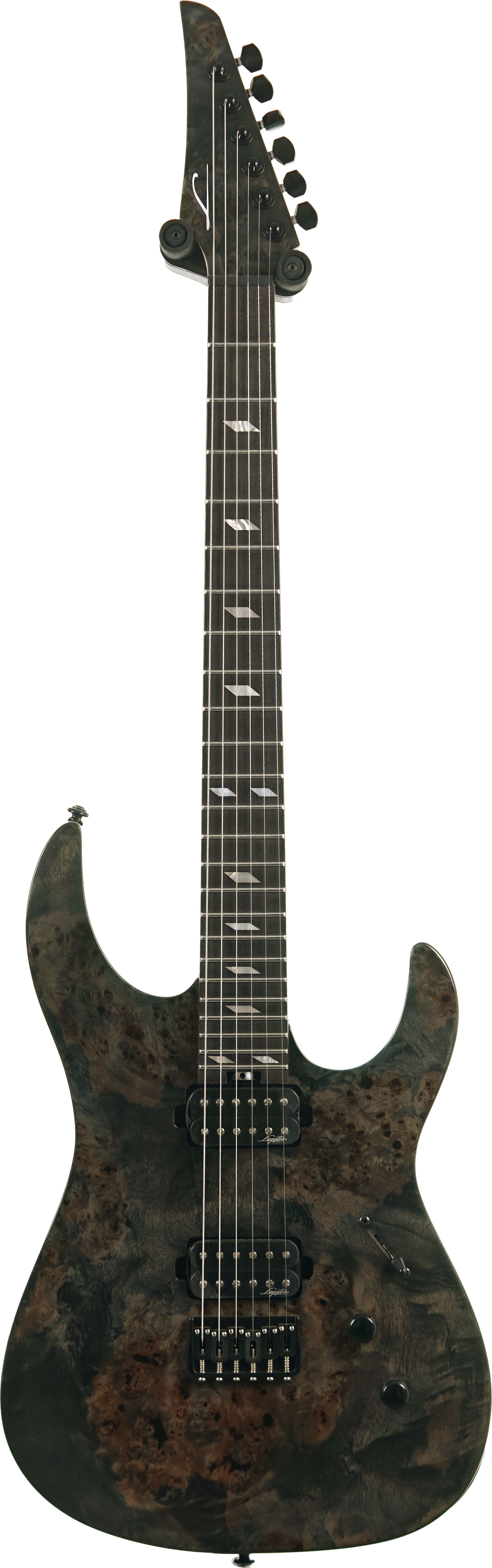 Legator Ninja N6SS-BLK Super Shred Black Burl