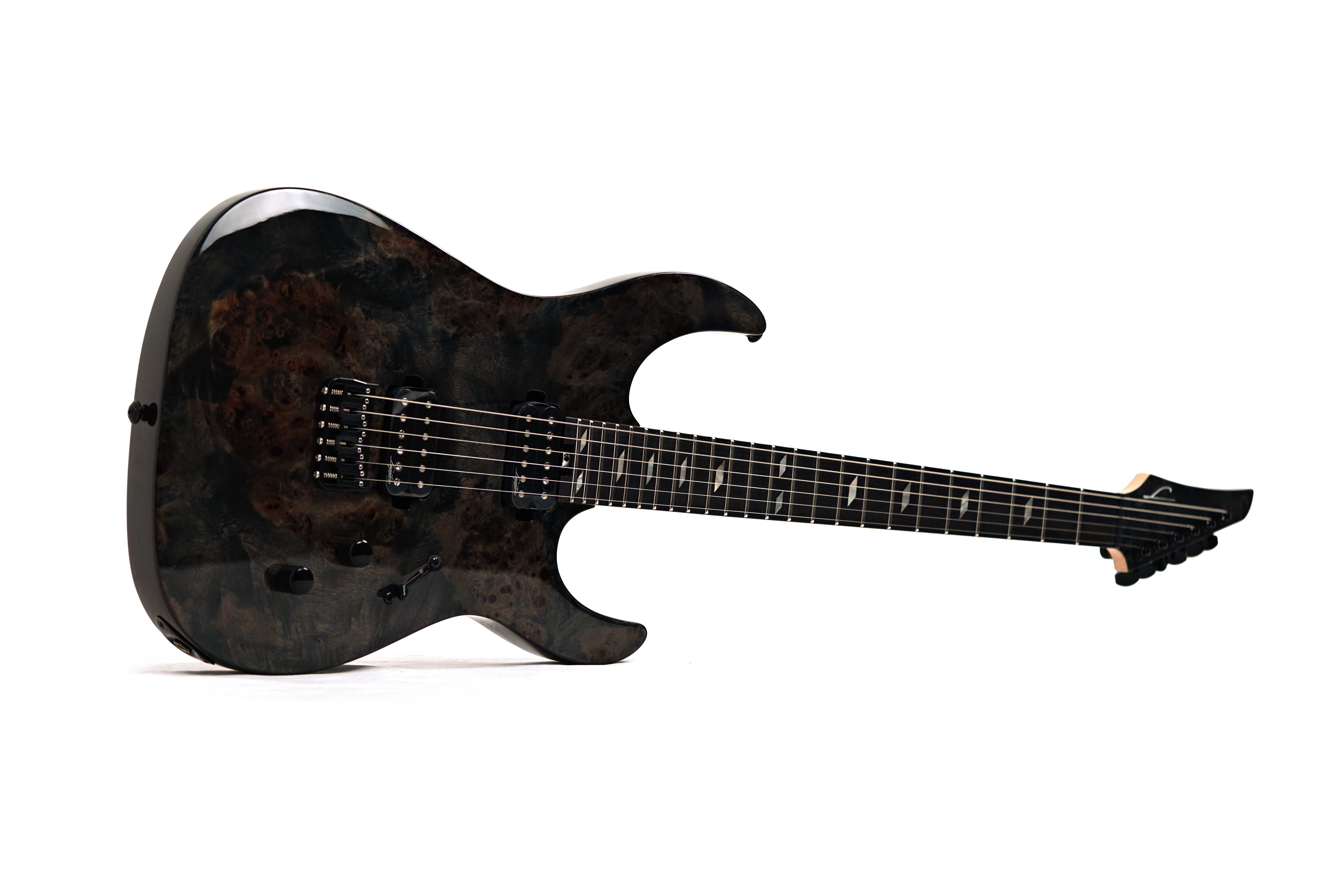 Legator Ninja N6SS-BLK Super Shred Black Burl