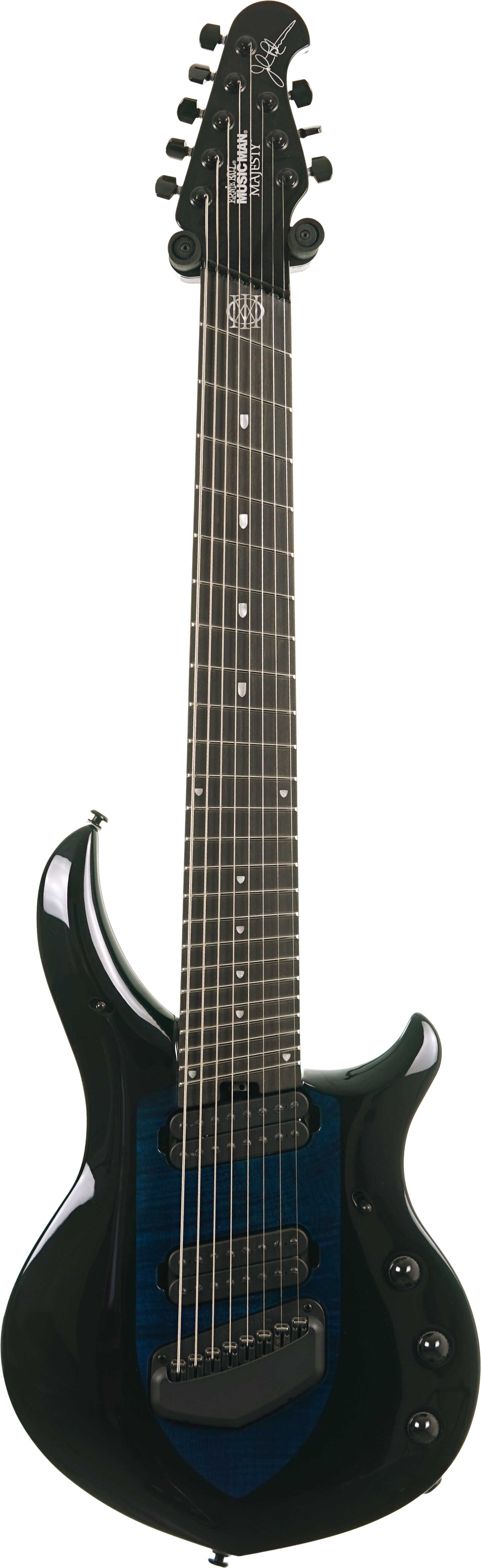 Music Man Majesty 8 BDS Okelani Blue (Ex-Demo) #M016372