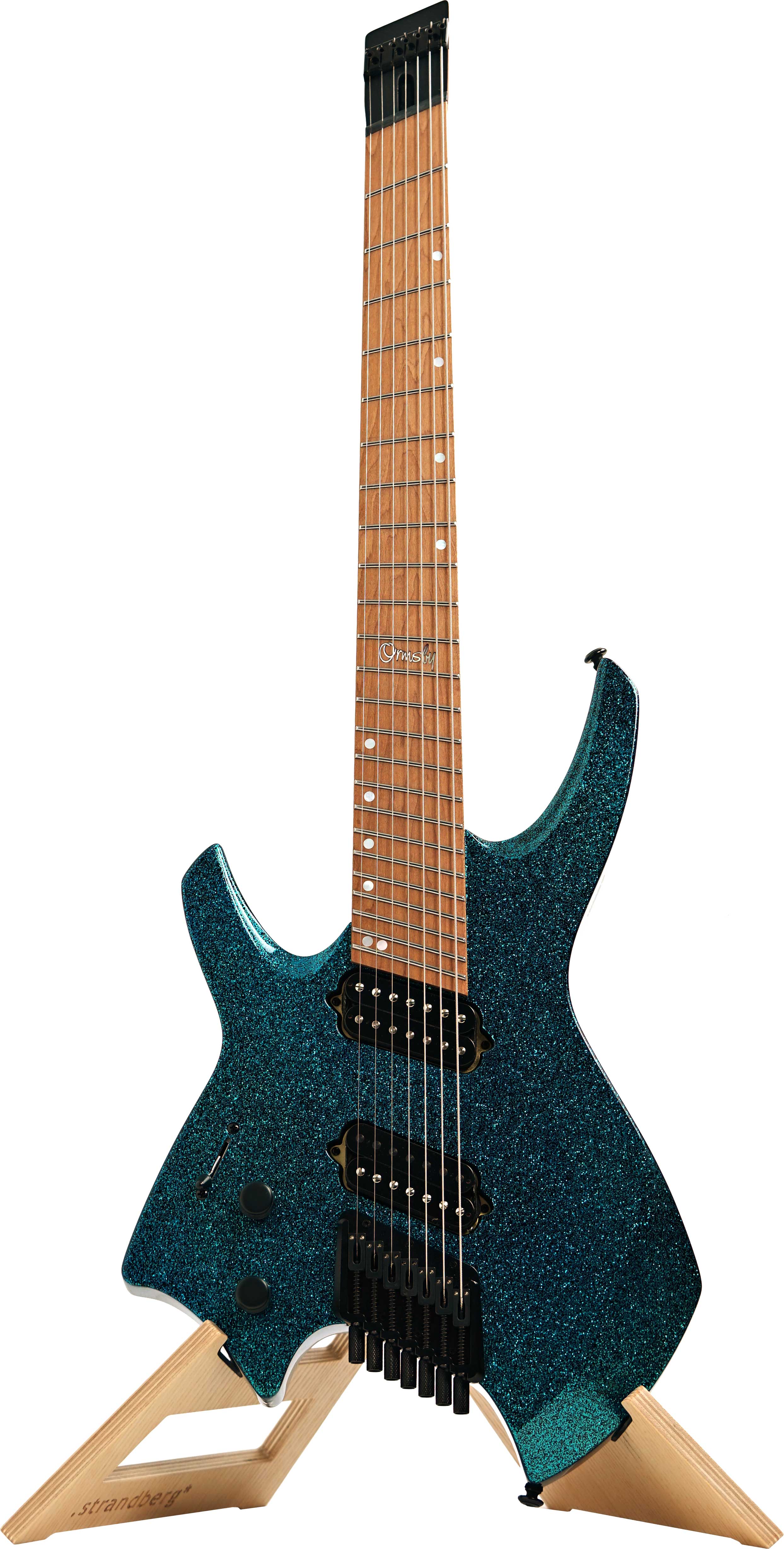 Ormsby Goliath GTR 7 Blue Sparkle Run 17 Left Handed