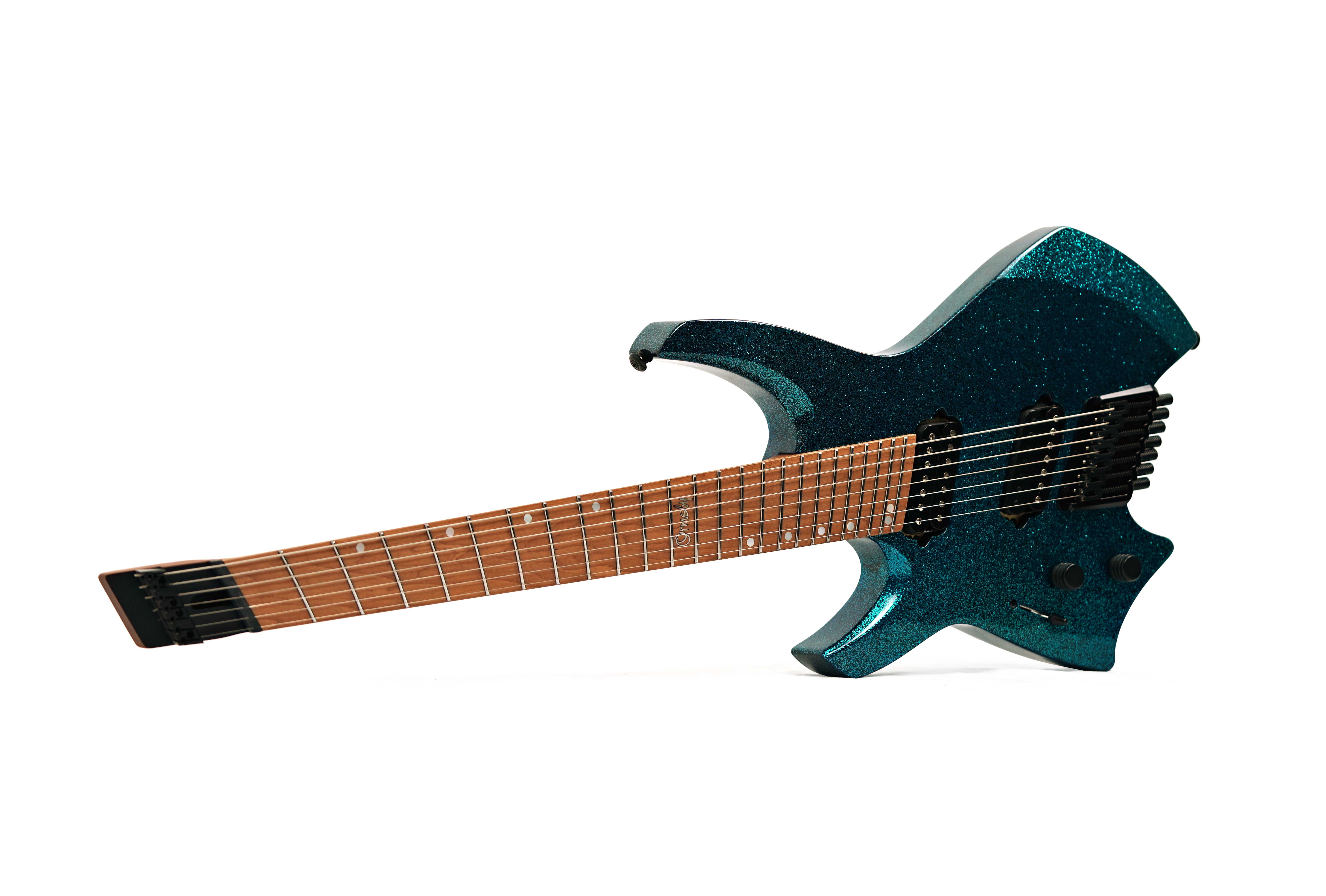 Ormsby Goliath GTR 7 Blue Sparkle Run 17 Left Handed