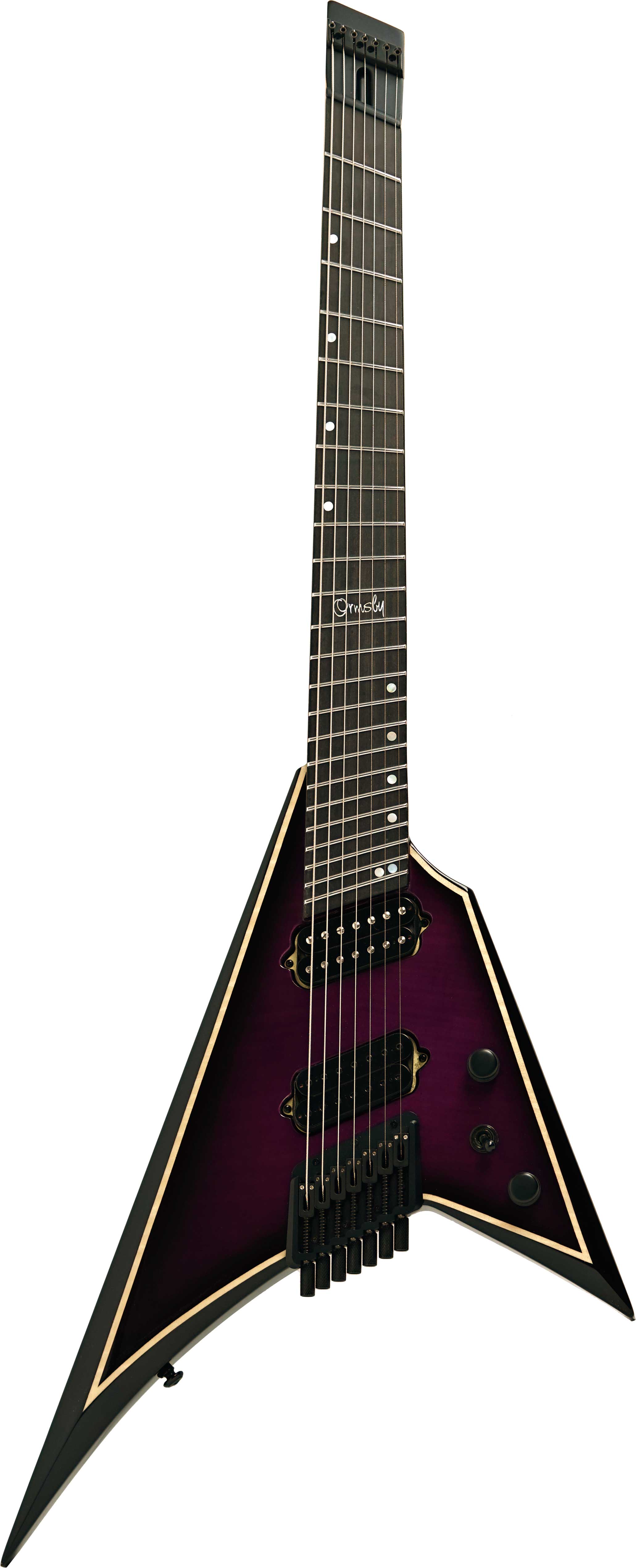 Ormsby Headless Metal V GTR 7 Purr Pull Run 16 (Ex-Demo) #10018