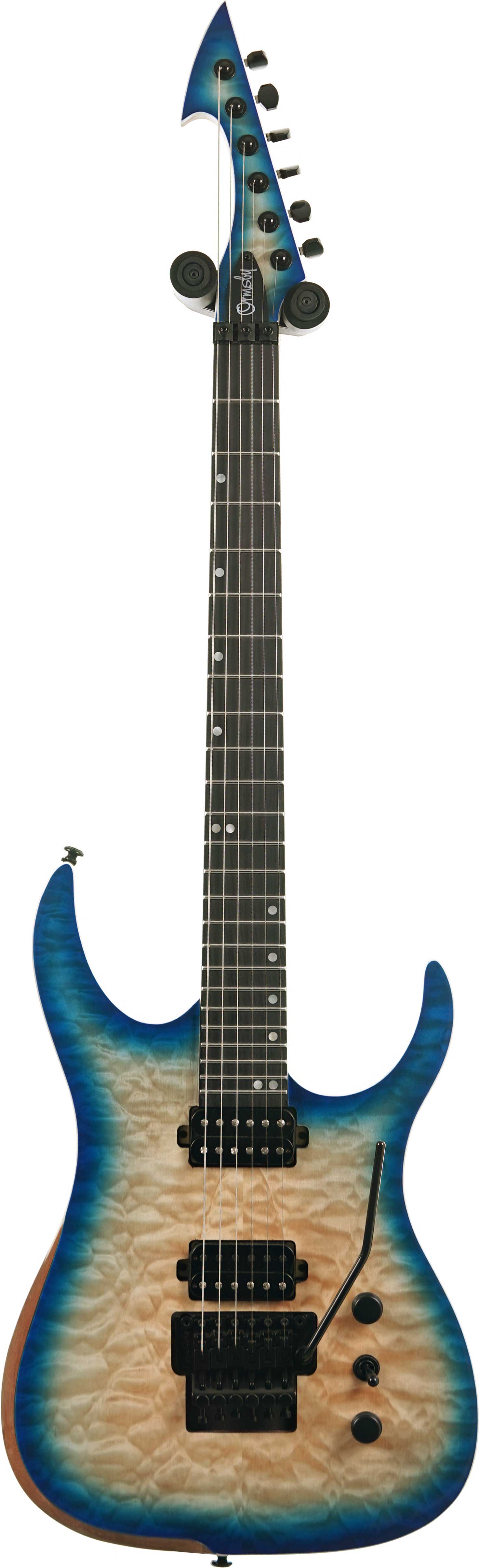 Ormsby Hype GTR 6 Floyd Rose Blue Burst Run 18