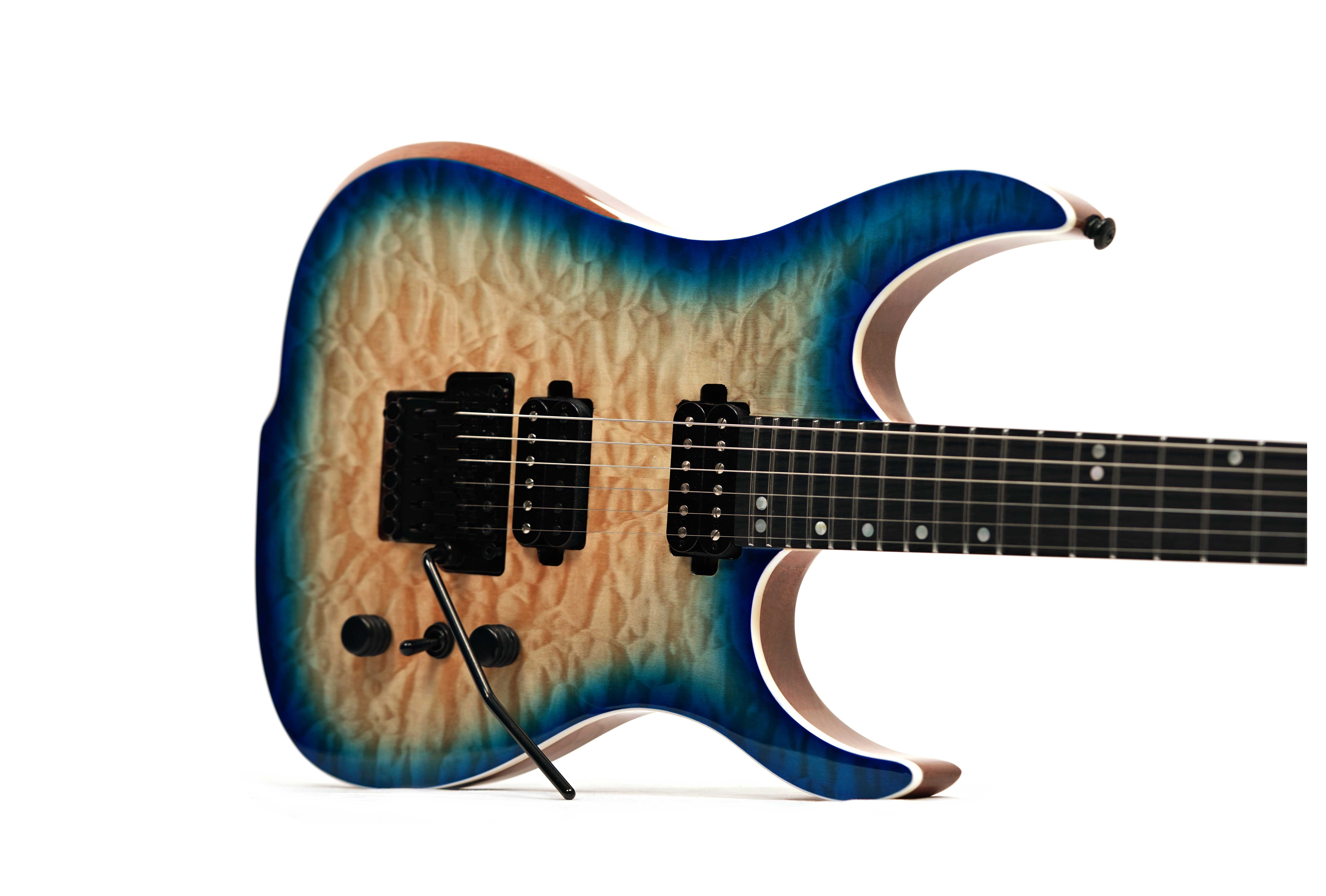 Ormsby Hype GTR 6 Floyd Rose Blue Burst Run 18