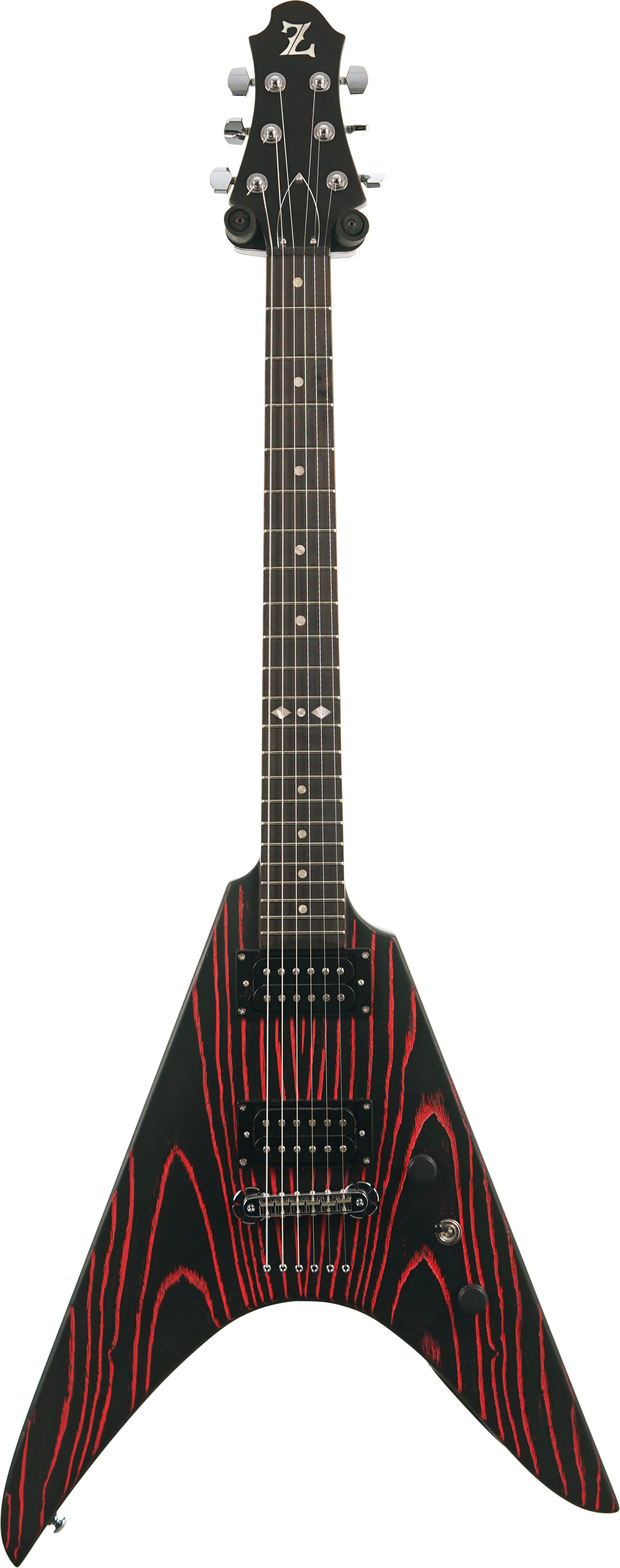 Zemaitis ZVWA22-RD Sandblasted Ash Red