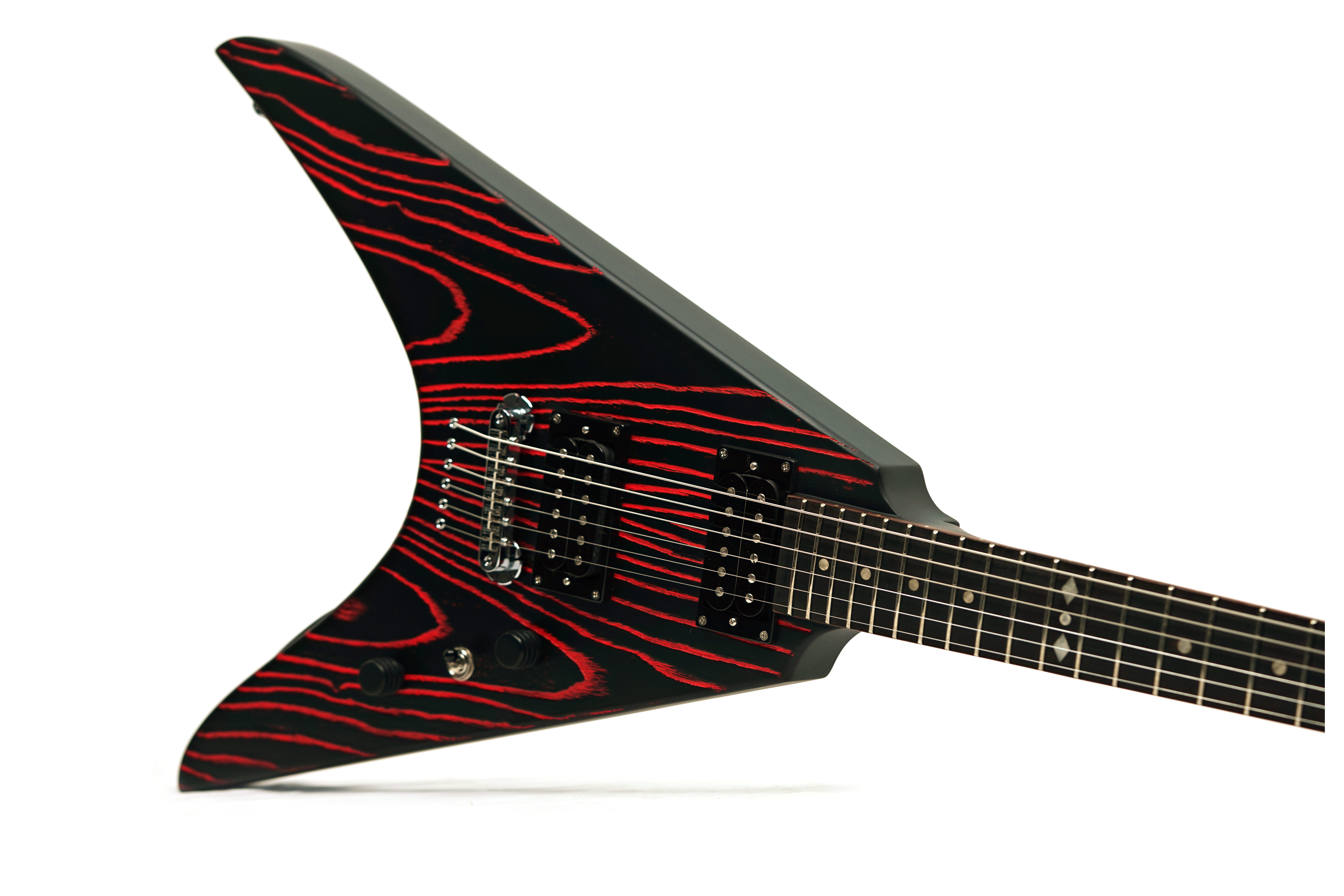 Zemaitis ZVWA22-RD Sandblasted Ash Red