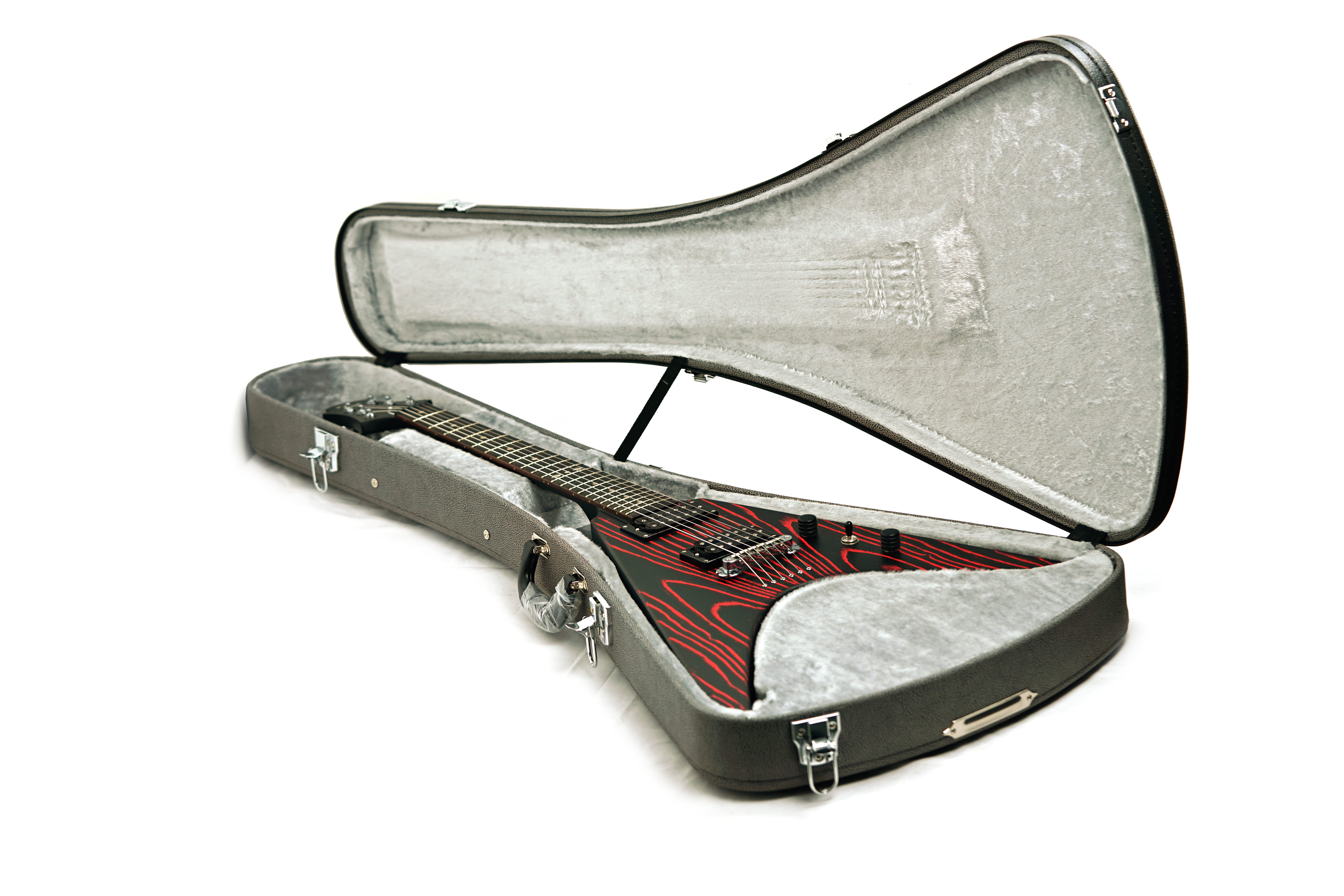 Zemaitis ZVWA22-RD Sandblasted Ash Red