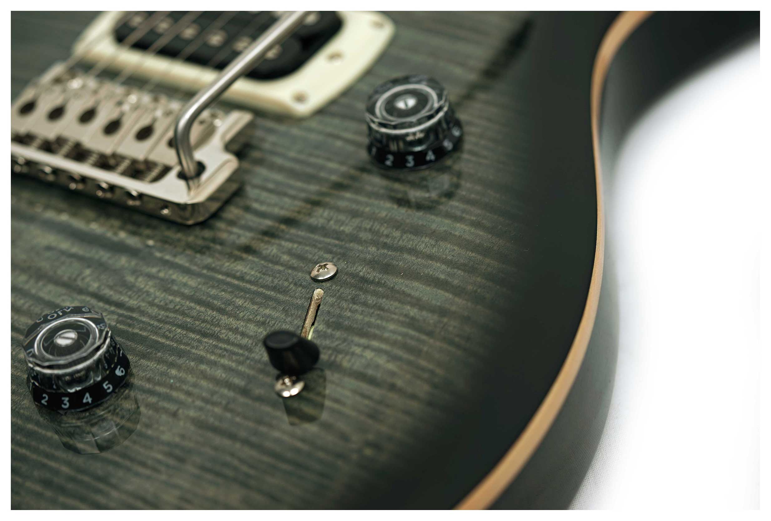 PRS SE Limited Edition Custom 24 Faded Grey Black Burst