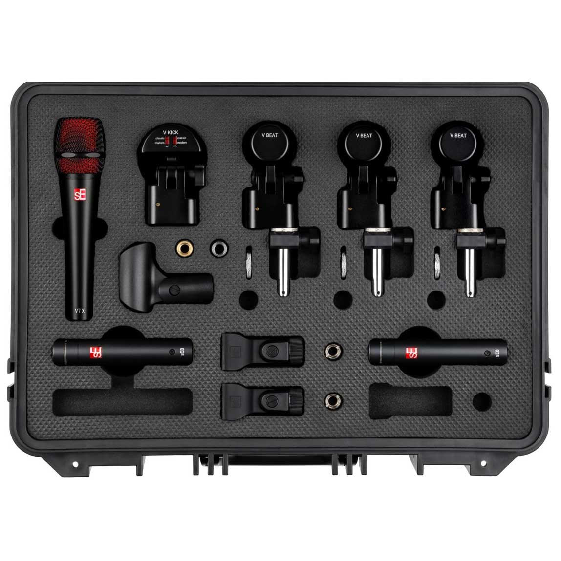 SE Electronics V Pack Arena Black Drum Pack