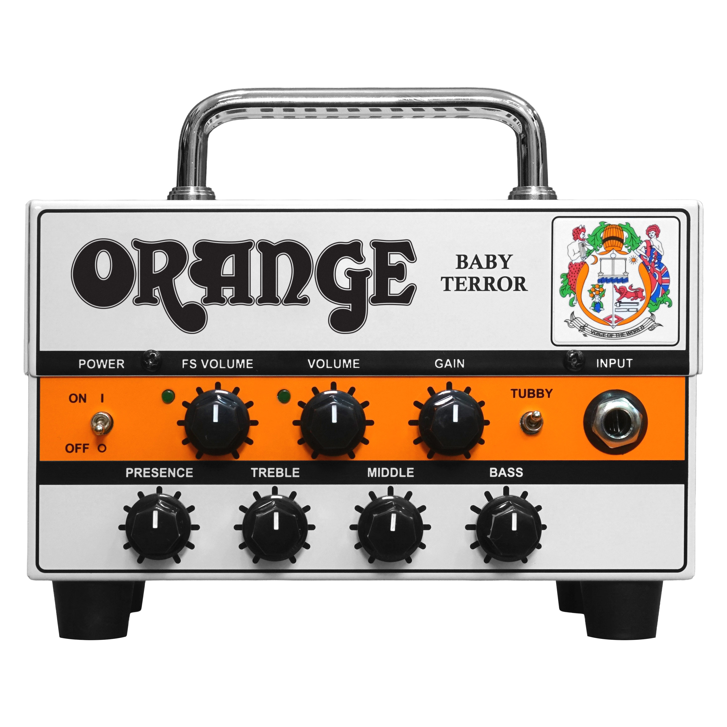 Orange Baby Terror Solid State Amp Head