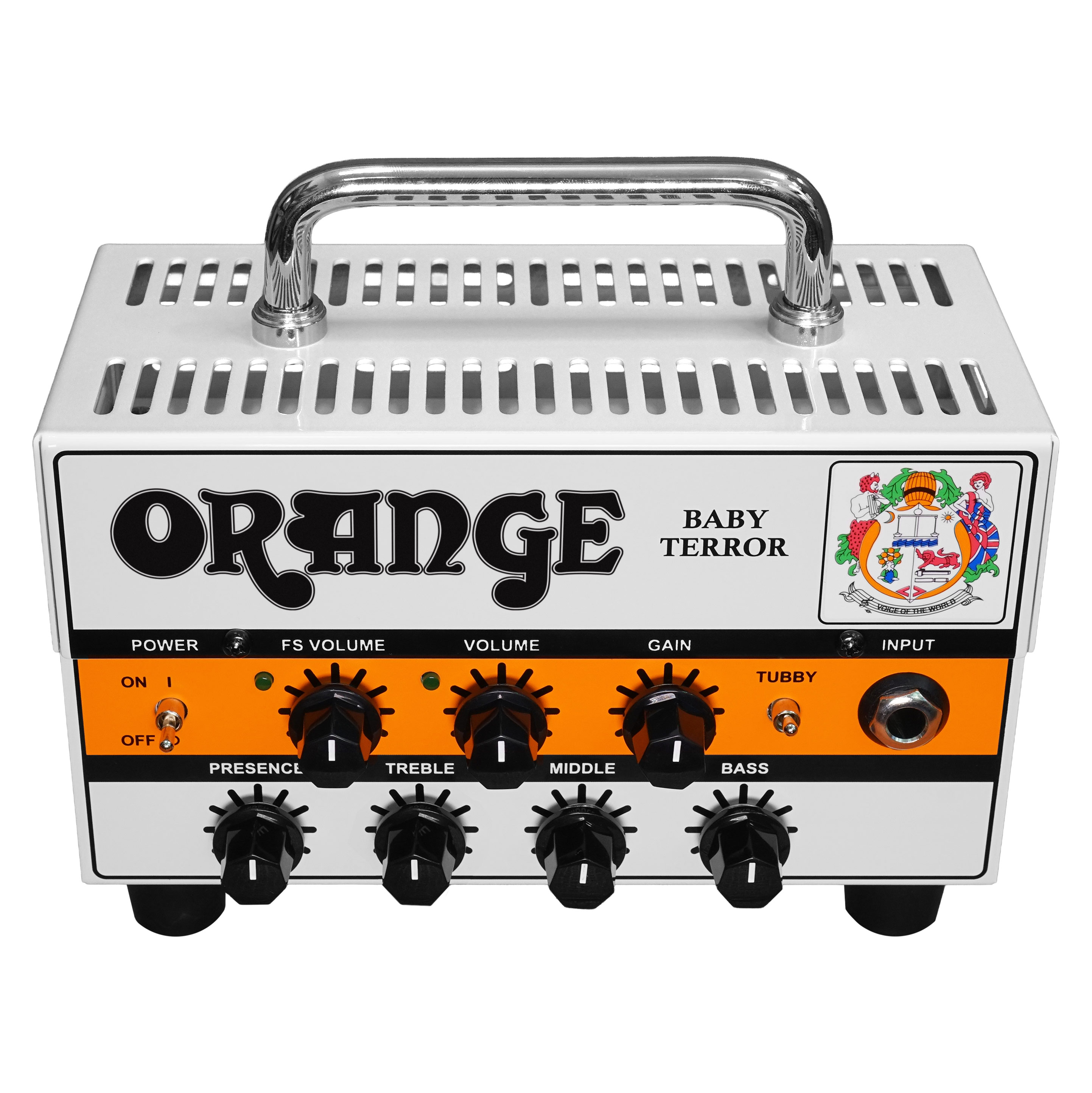 Orange Baby Terror Solid State Amp Head