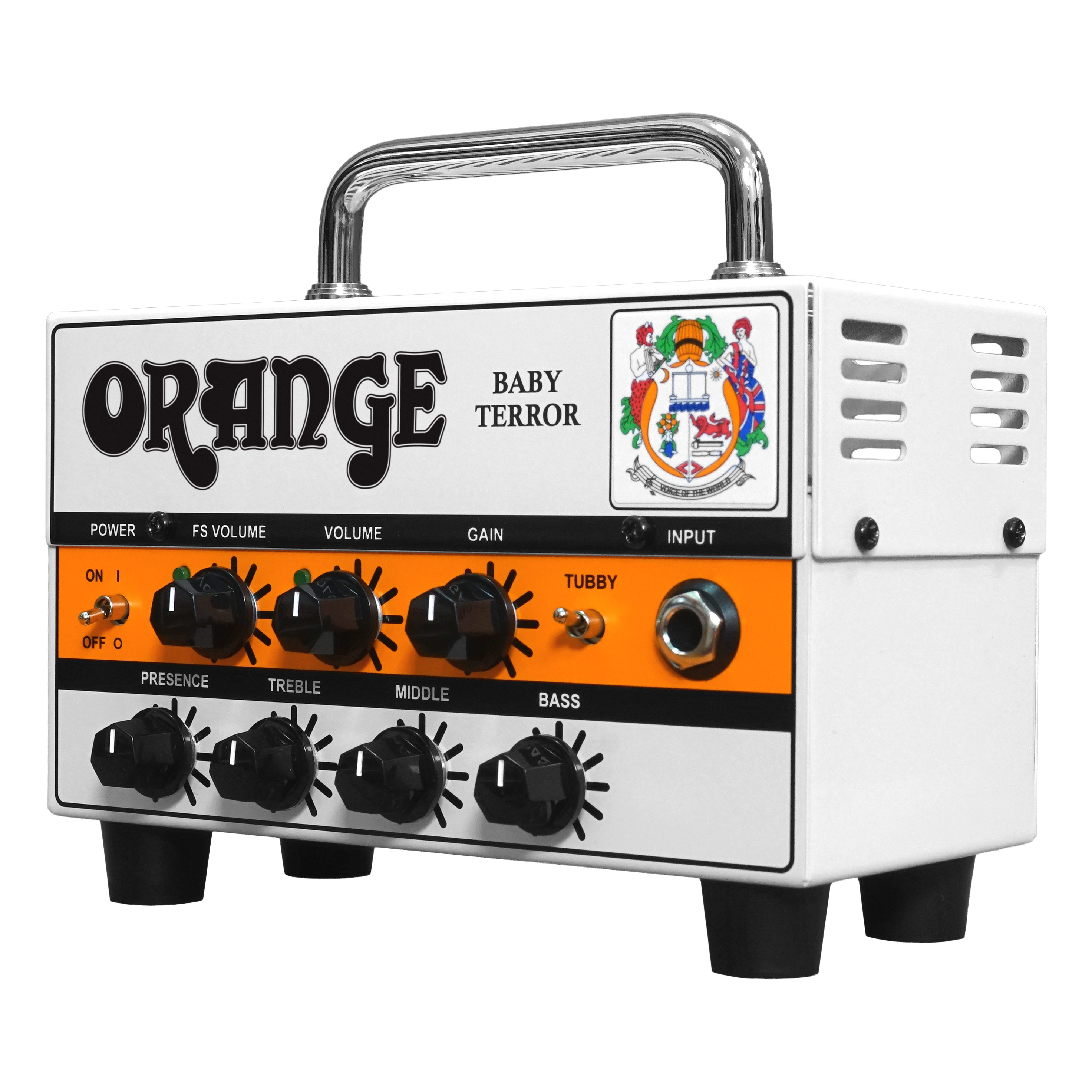 Orange Baby Terror Solid State Amp Head