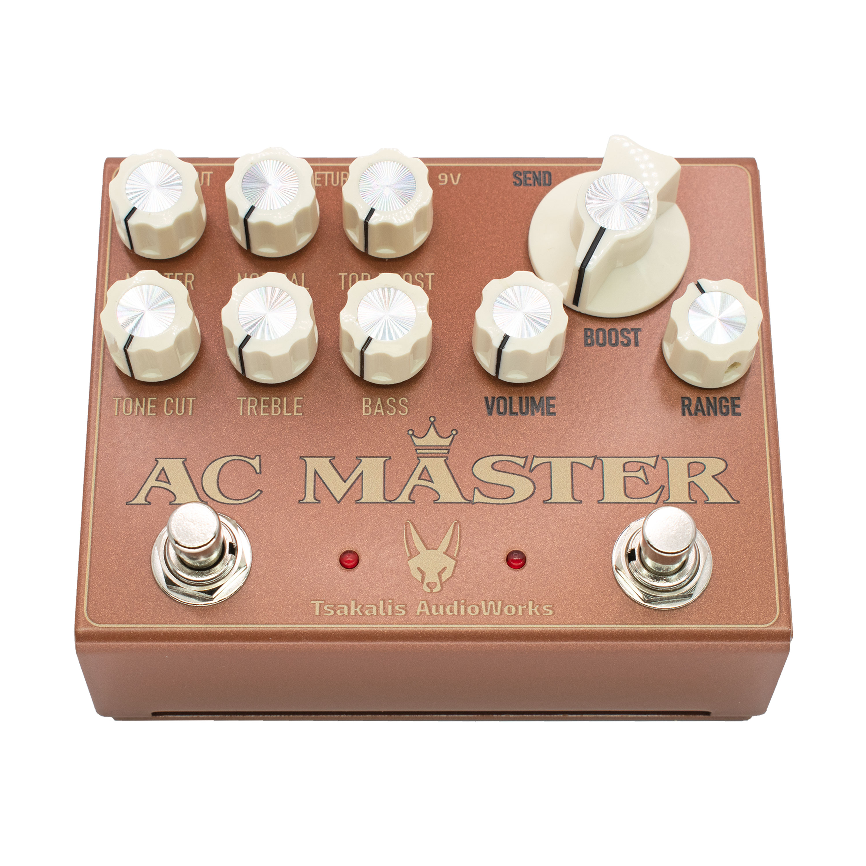 Tsakalis Audioworks AC MASTER Overdrive Pedal