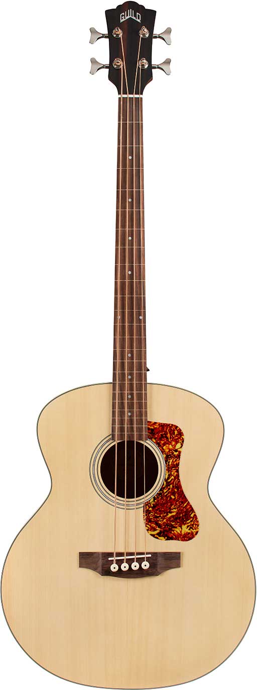 Guild B-240E Fretless Archback Natural
