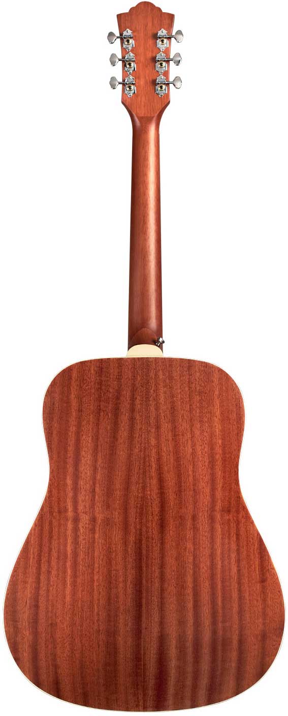 Guild D-240E Left Handed Archback Natural