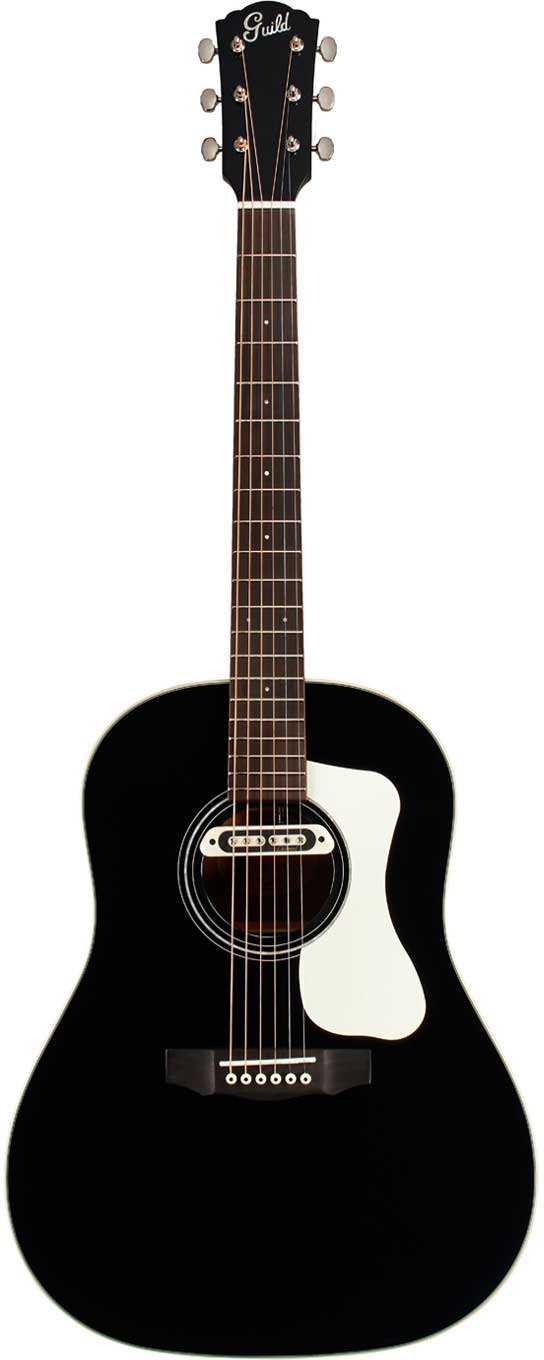 Guild DS-240E Memoir Slope Shoulder Black With Tone Boss Pickup