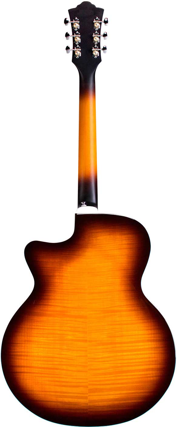 Guild F-250CE Deluxe Archback Maple Antique Burst
