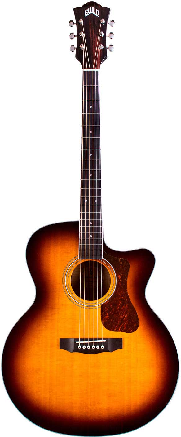 Guild F-250CE Deluxe Archback Maple Antique Burst