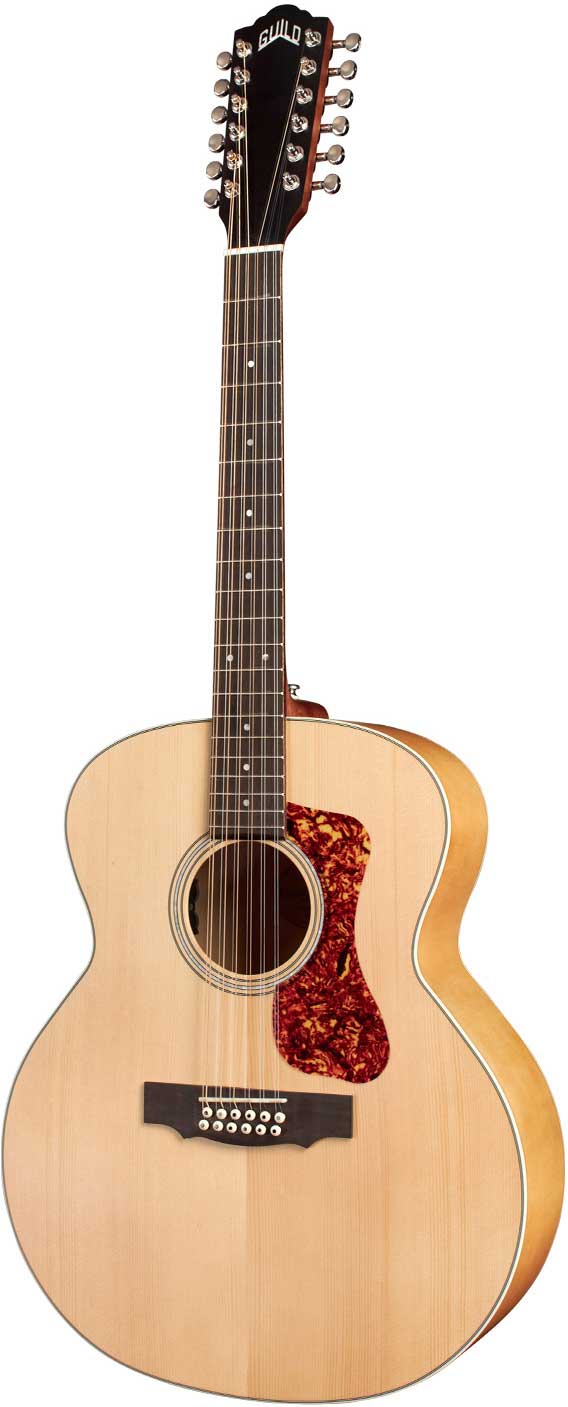 Guild F-2512E 12 String Maple Archback Blonde
