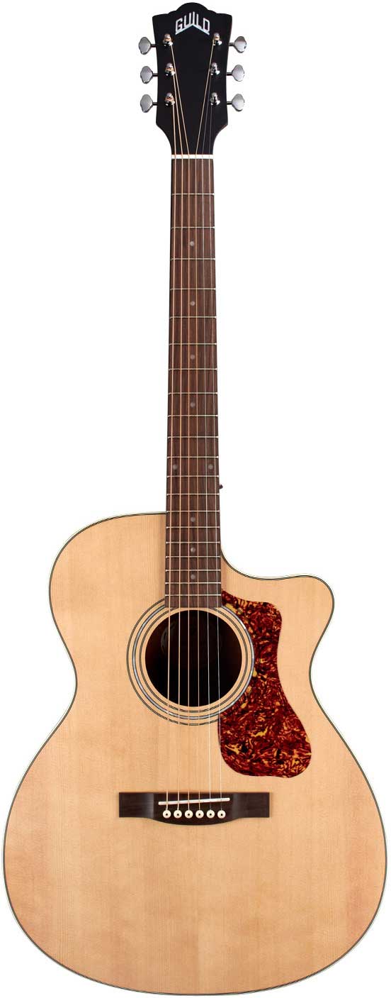 Guild OM-240CE Archback Natural