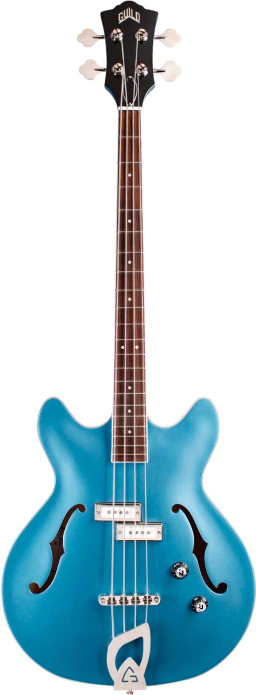 Guild Starfire I Short Scale Bass Pelham Blue