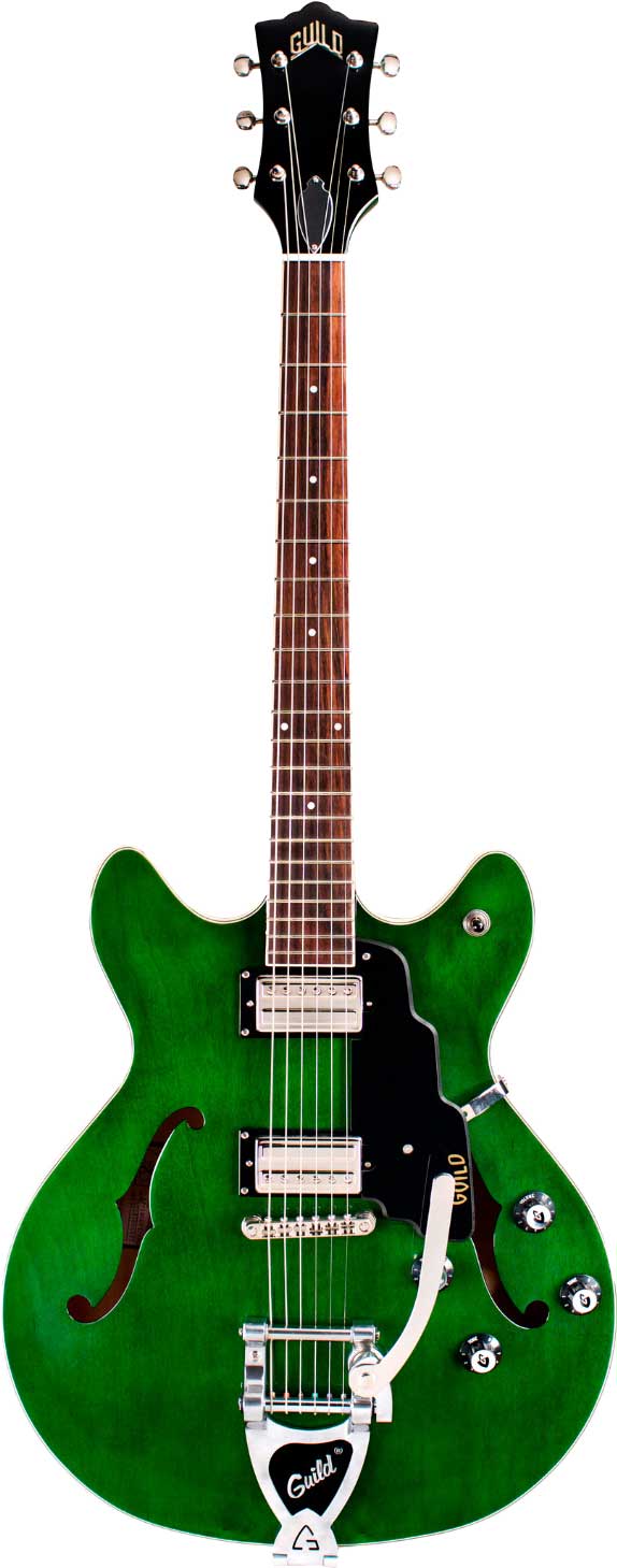 Guild Starfire I Double Cut With Guild Vibrato Tailpiece Green