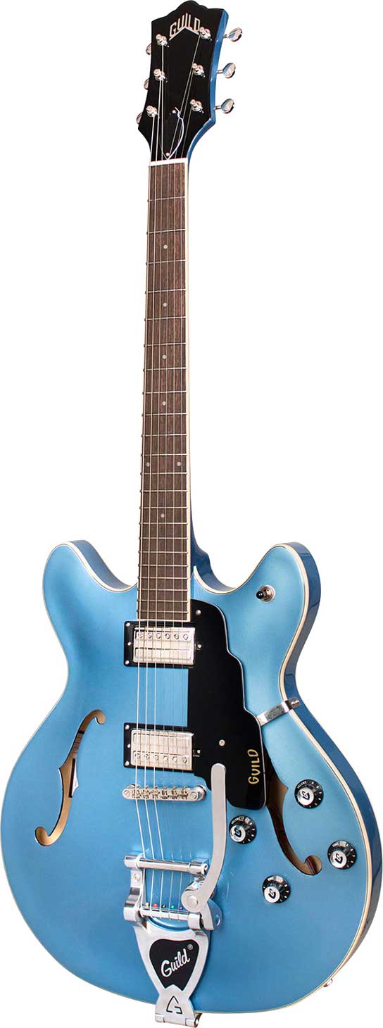 Guild Starfire I Double Cut With Guild Vibrato Tailpiece Pelham Blue