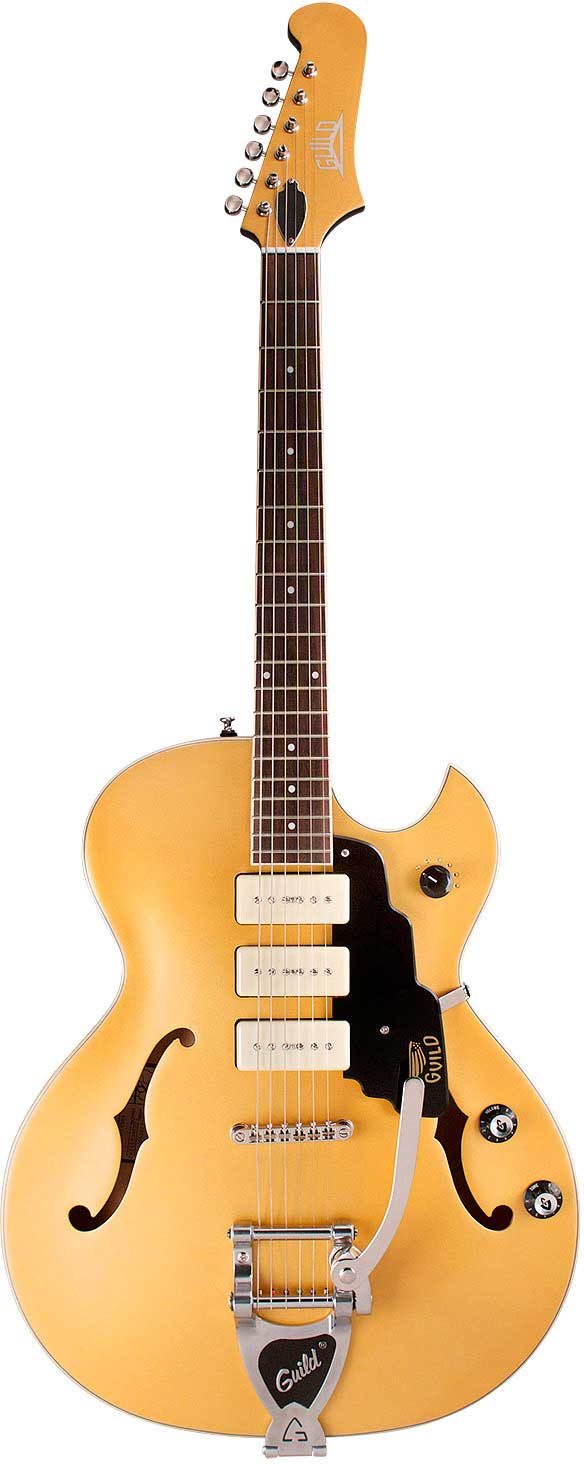 Guild Starfire I Jet 90 Satin Gold
