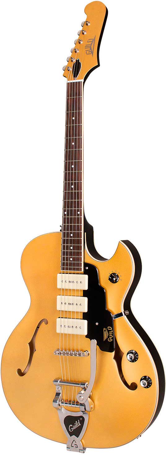 Guild Starfire I Jet 90 Satin Gold