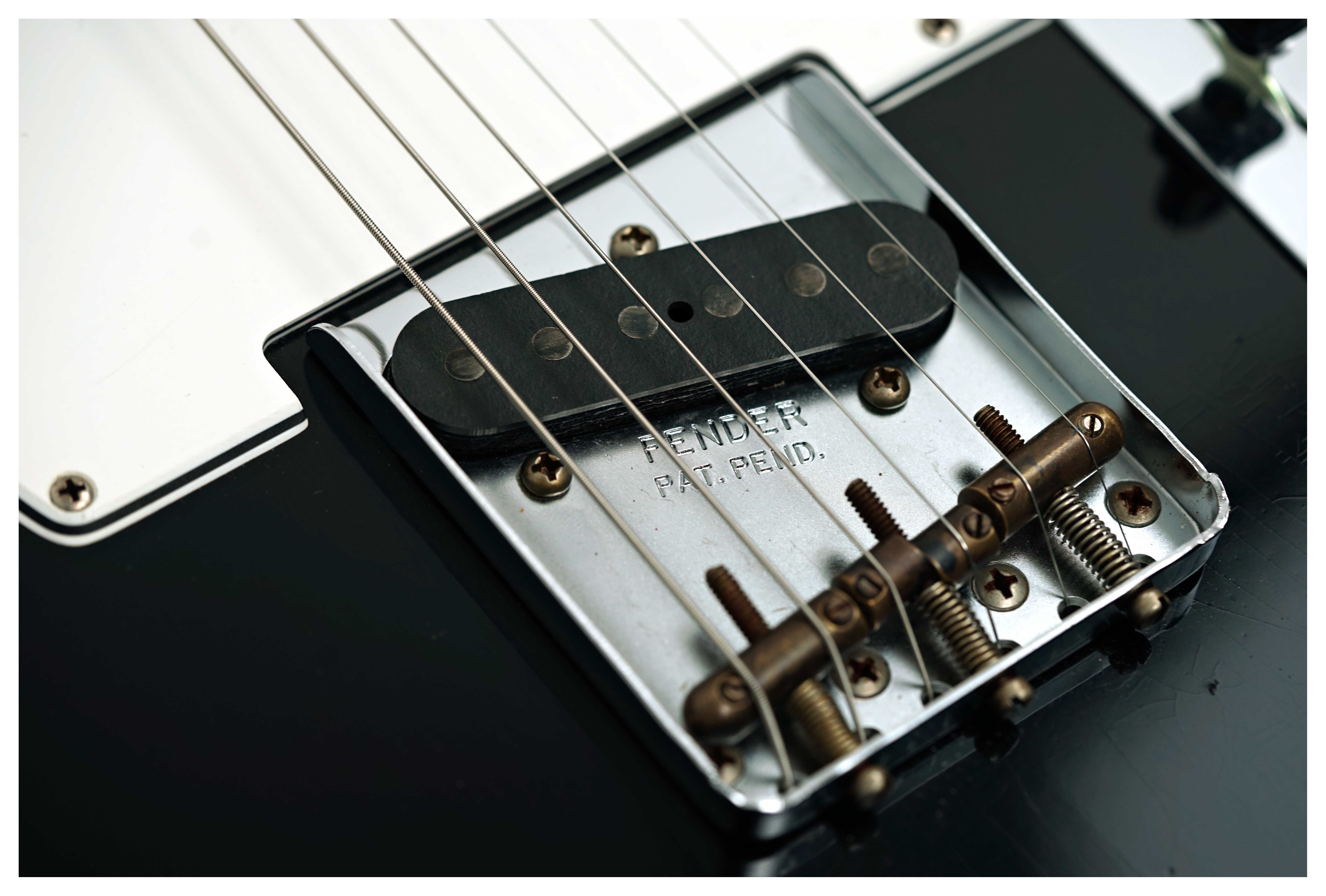 Fender Custom Shop Brian Fallon 59 Telecaster Custom Journeyman Relic Black #R150793