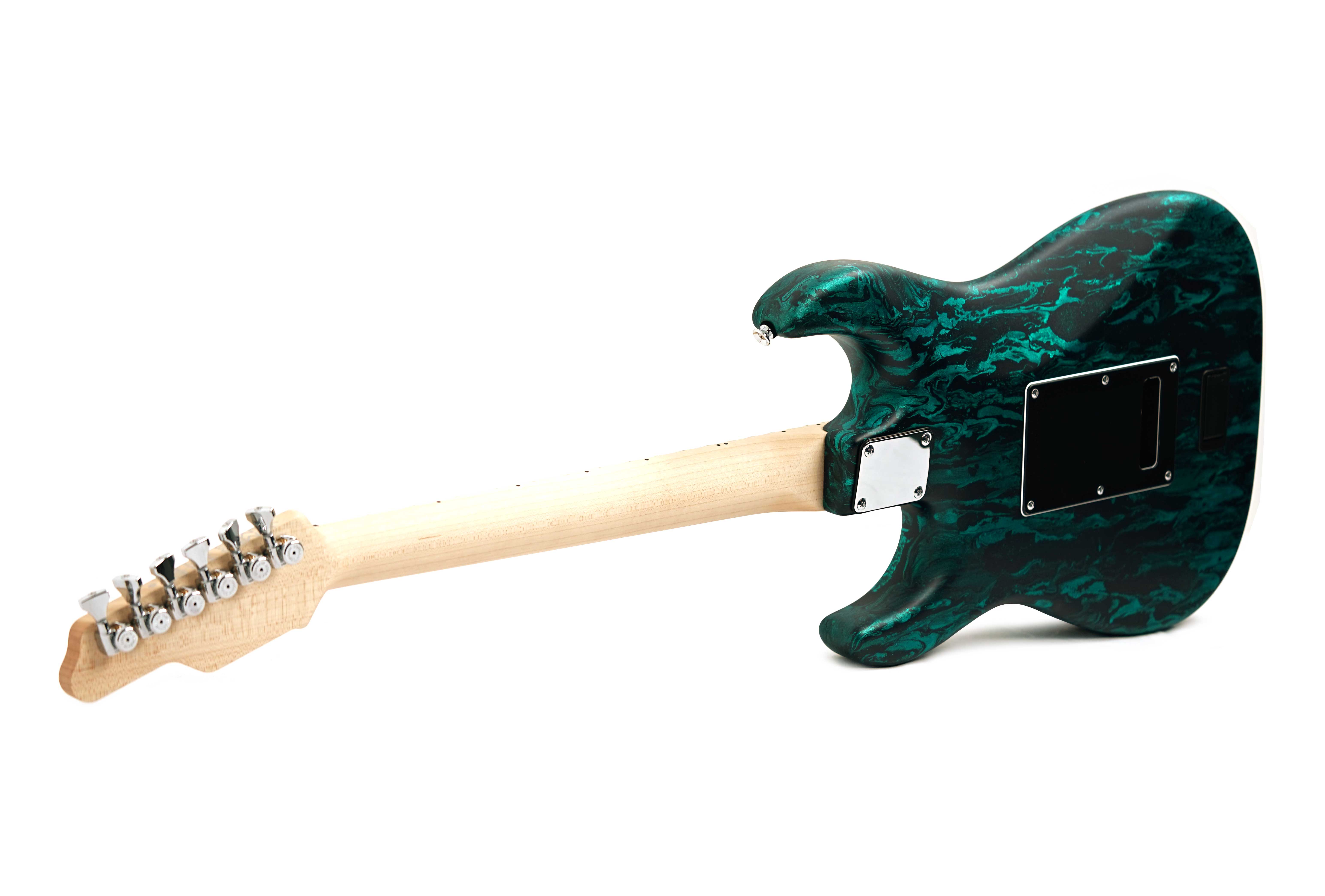 Tyler USA Studio Elite HDX See Thru Turquoise Tint over Black Shmear #26278