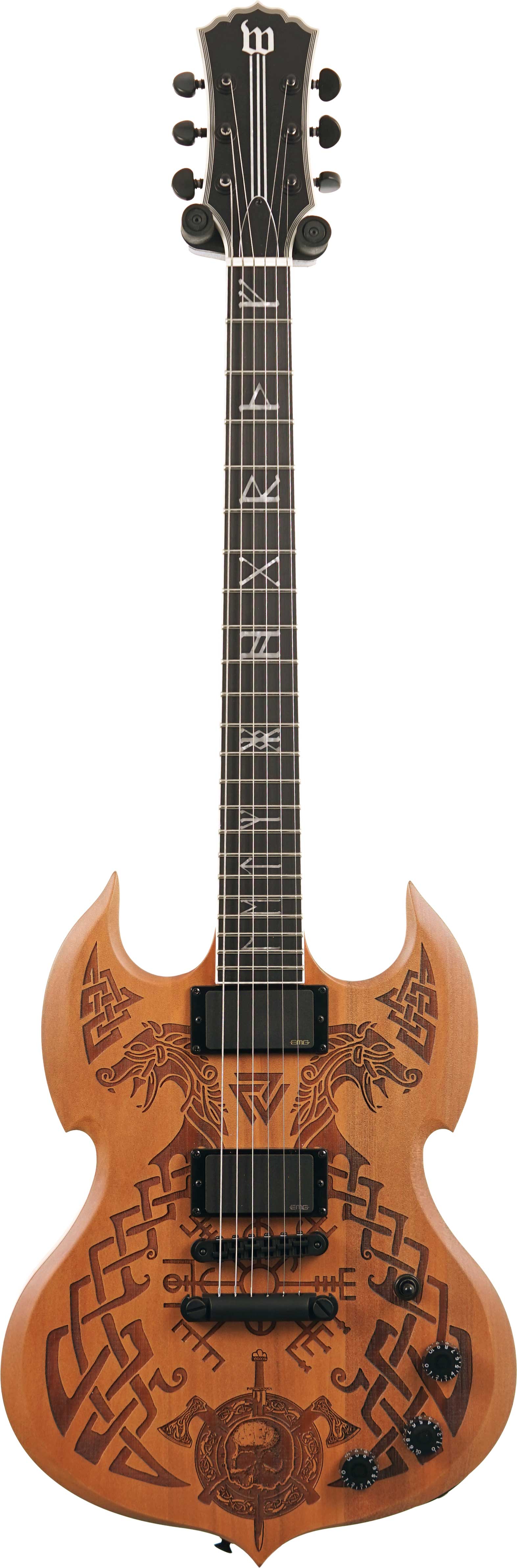 Wylde Audio Barbarian Carveworks Signed by Zakk Wylde #WA25120074