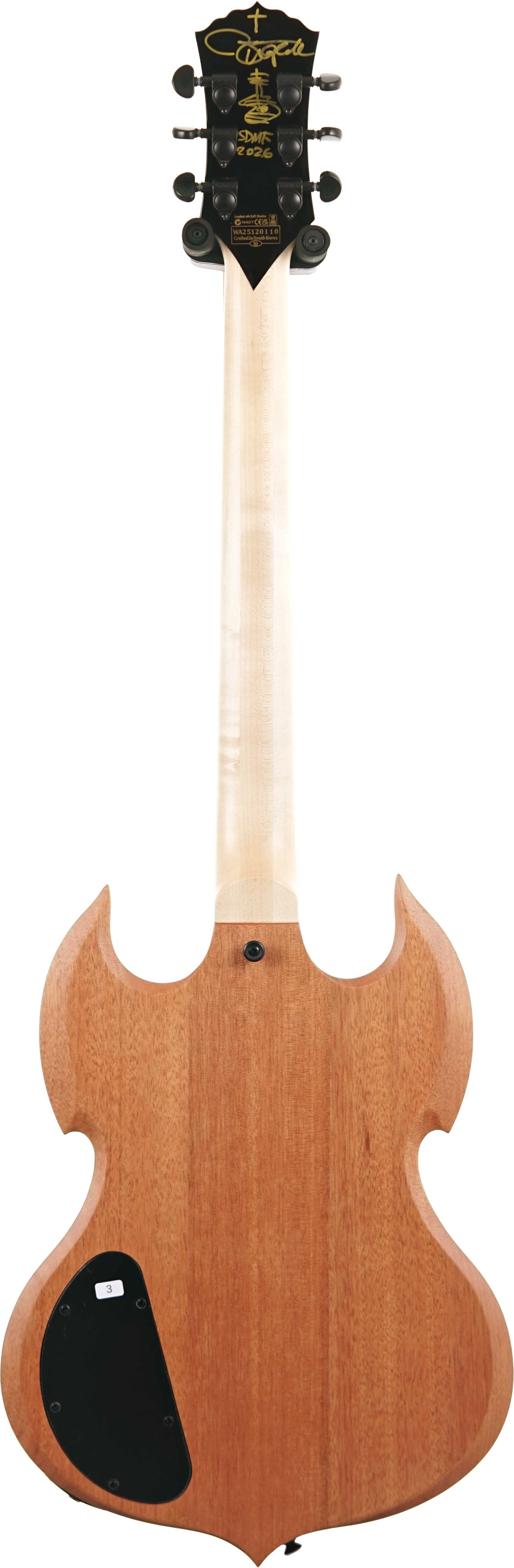 Wylde Audio Barbarian Carveworks Signed by Zakk Wylde #WA25120110