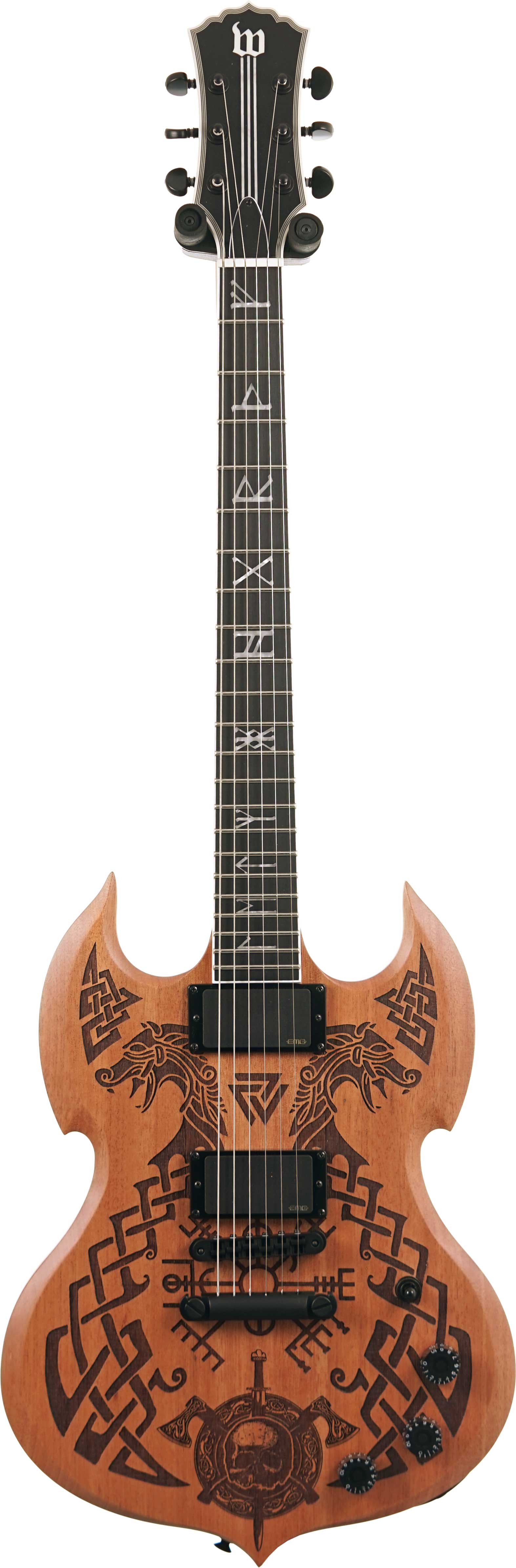 Wylde Audio Barbarian Carveworks Signed by Zakk Wylde #WA25120110