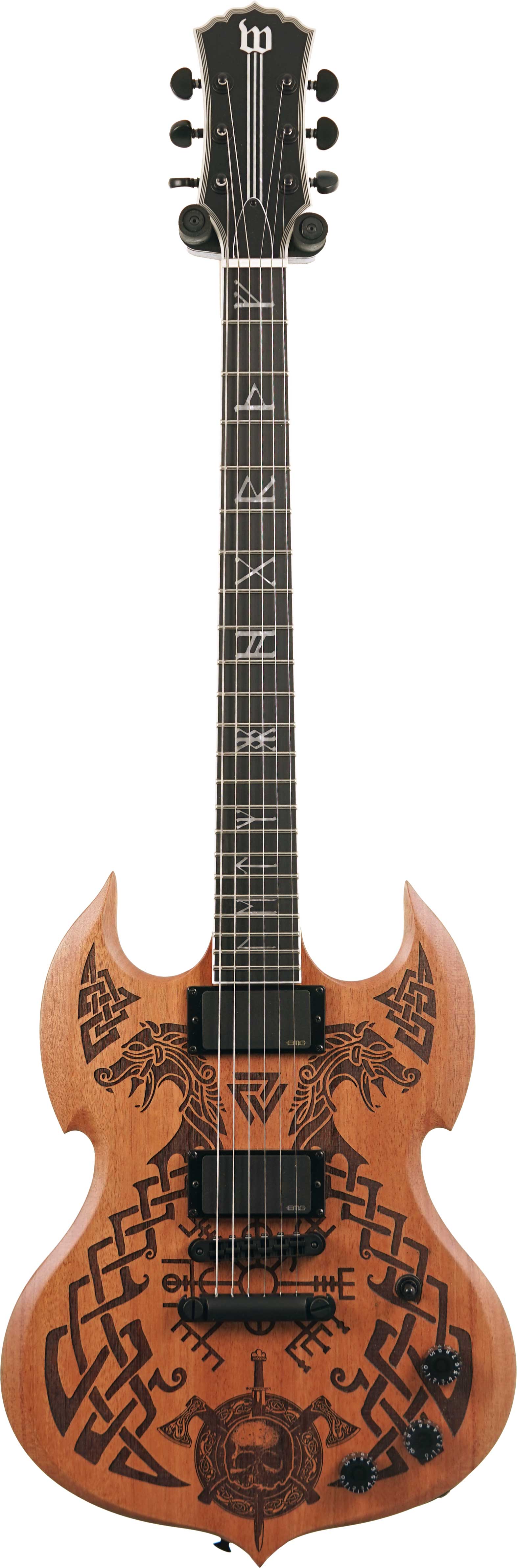 Wylde Audio Barbarian Carveworks Signed by Zakk Wylde #WA25120077