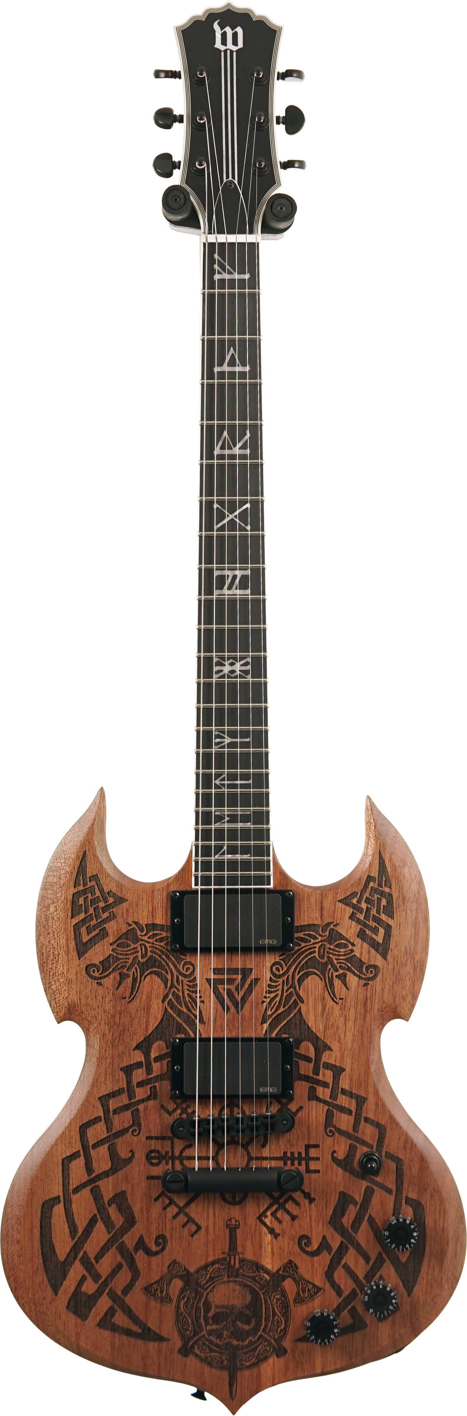 Wylde Audio Barbarian Carveworks Signed by Zakk Wylde #WA25120109