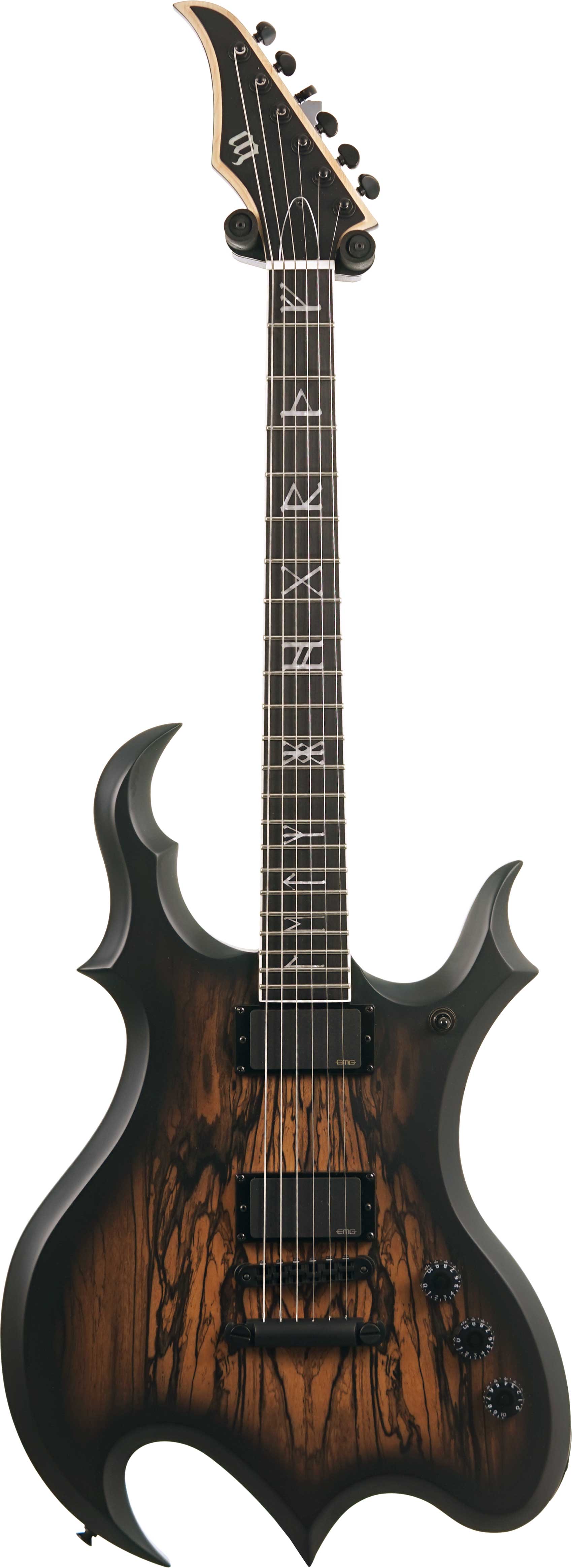 Wylde Audio Wrathmaker Pale Moon Ebony Black Burst Signed by Zakk Wylde #WA25090016