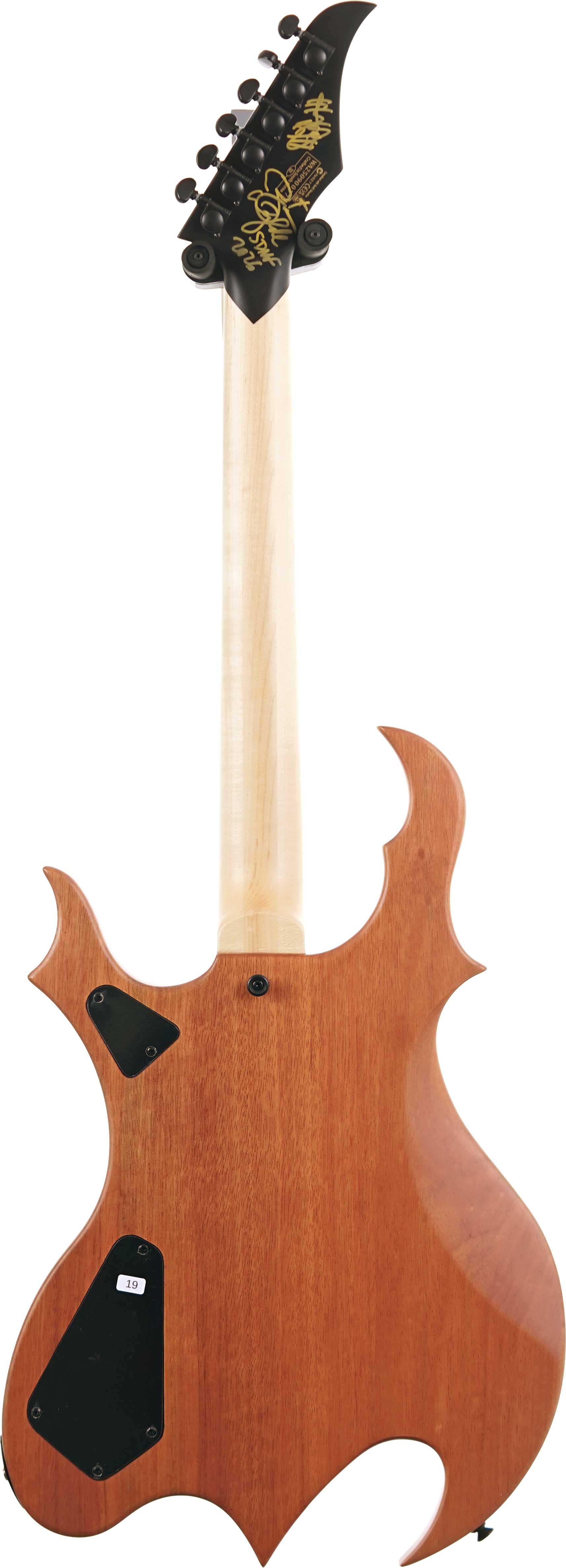 Wylde Audio Wrathmaker Spalted Maple Black Burst Signed by Zakk Wylde #WA25090077