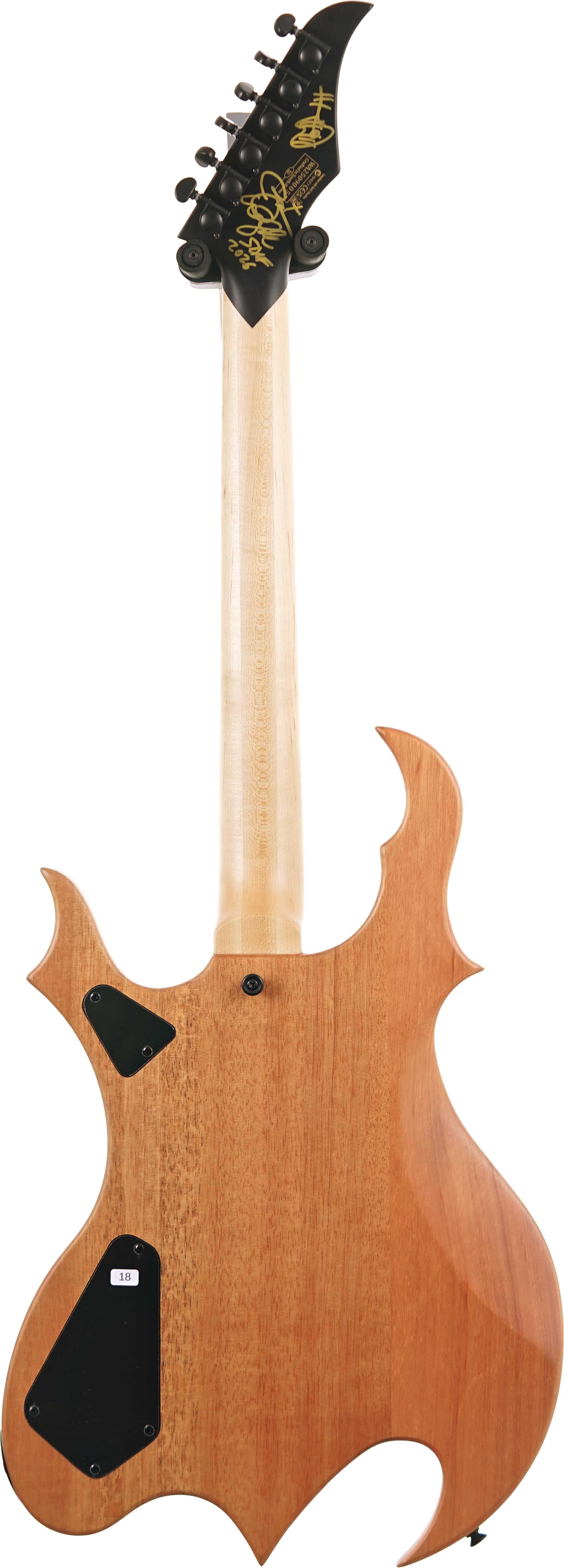 Wylde Audio Wrathmaker Spalted Maple Black Burst Signed by Zakk Wylde #WA25090057