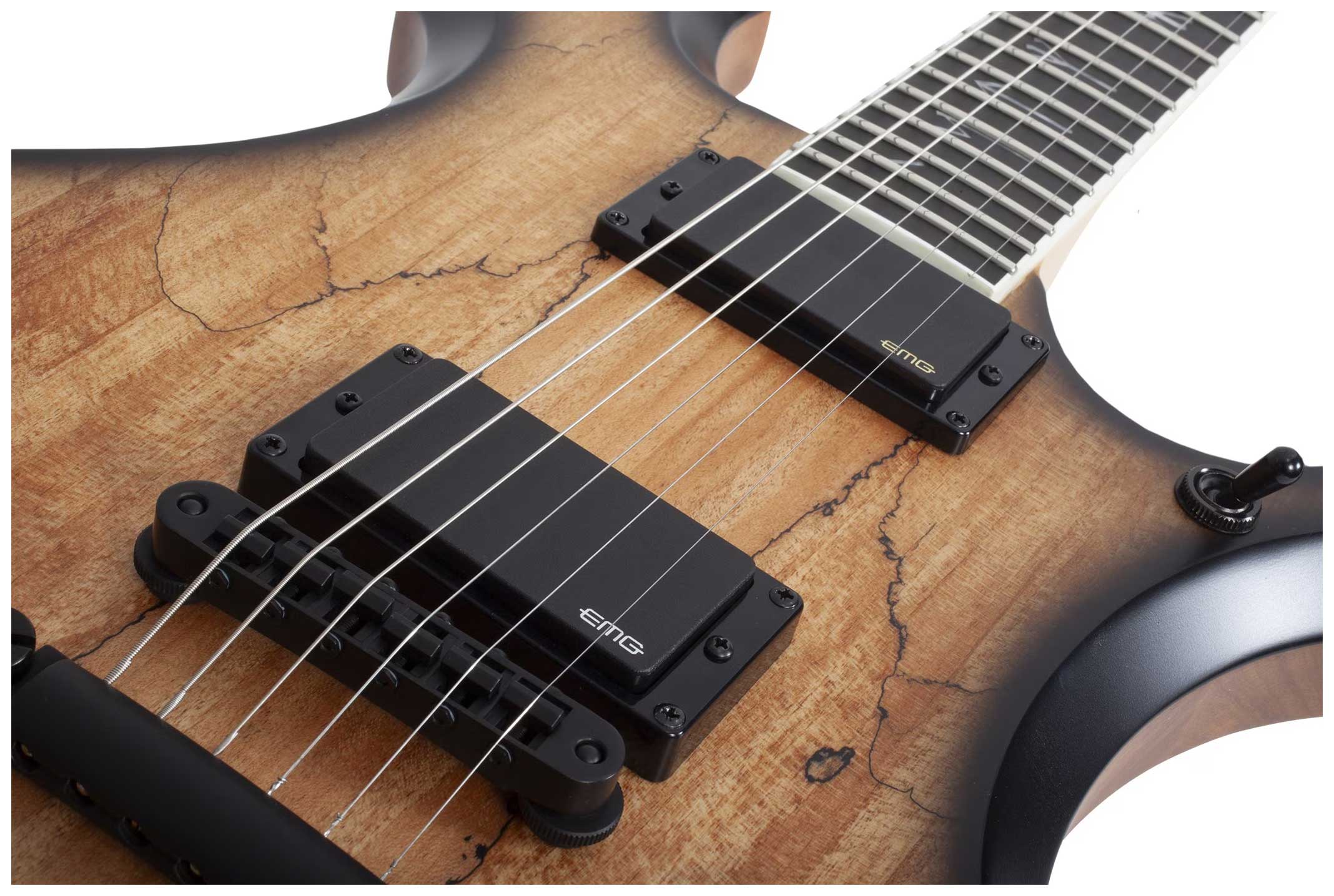 Wylde Audio Wrathmaker Spalted Maple Black Burst