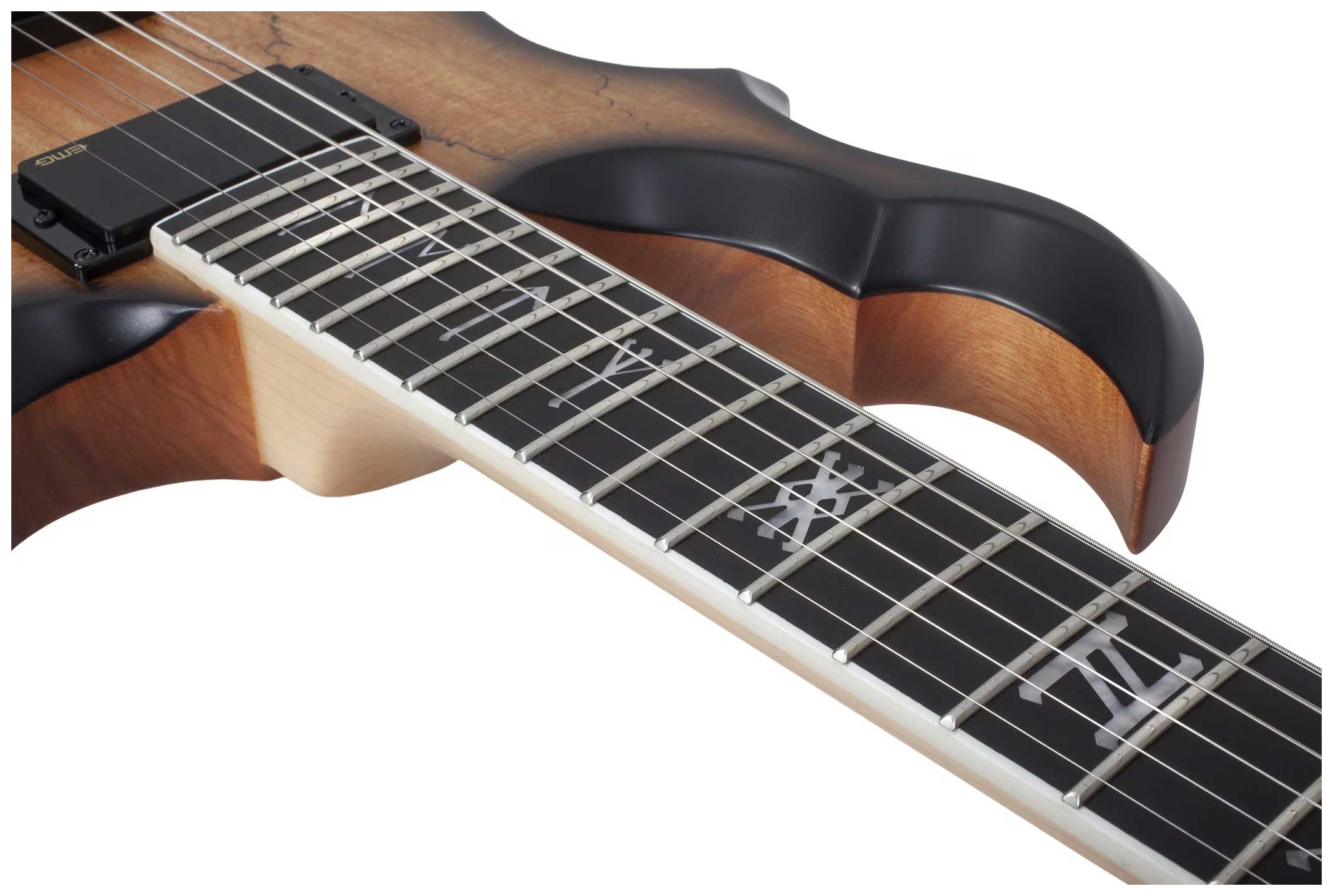 Wylde Audio Wrathmaker Spalted Maple Black Burst