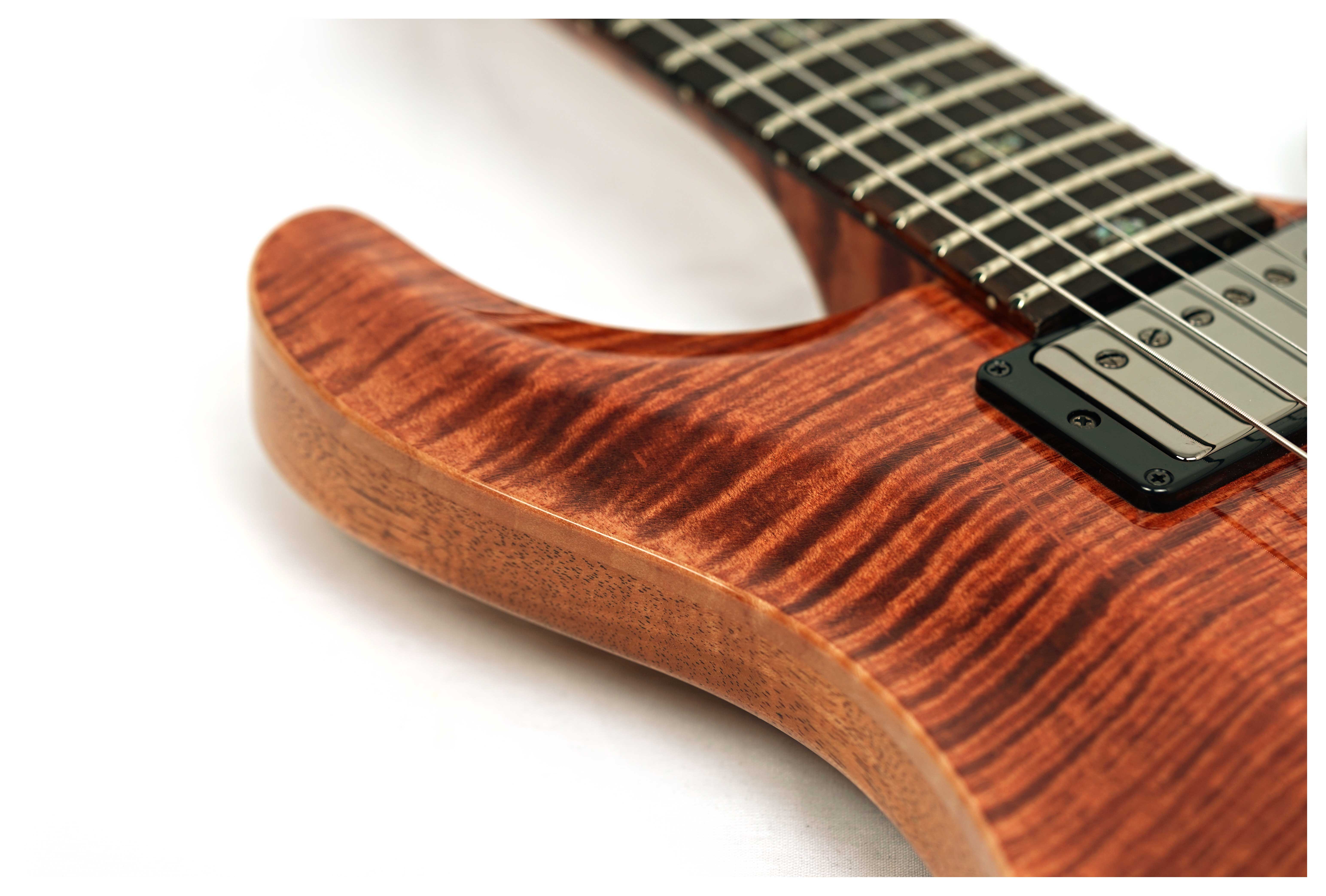 PRS Wood Library Custom 24 10 Top Copper Head #0423656