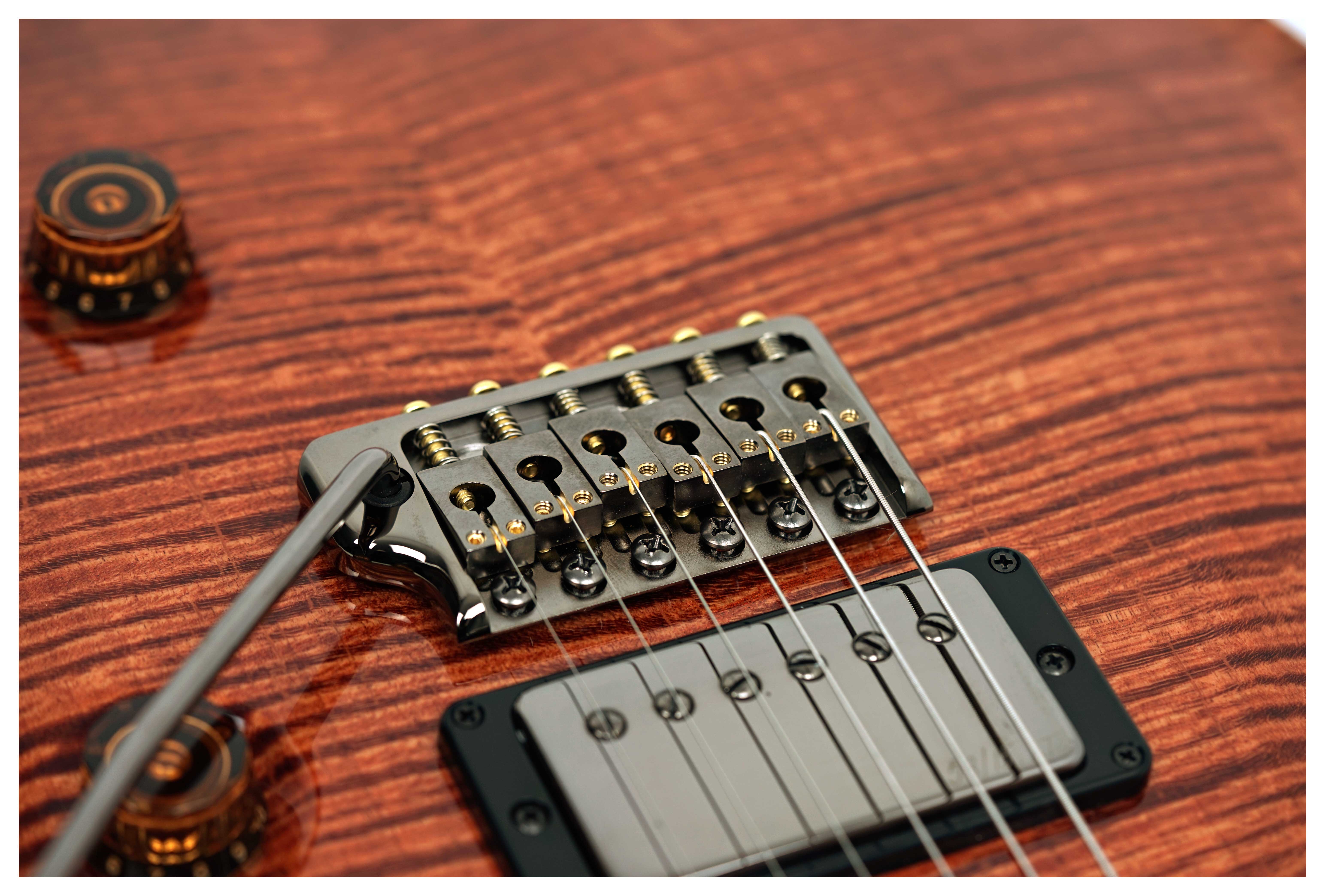 PRS Wood Library Custom 24 10 Top Copper Head #0423656