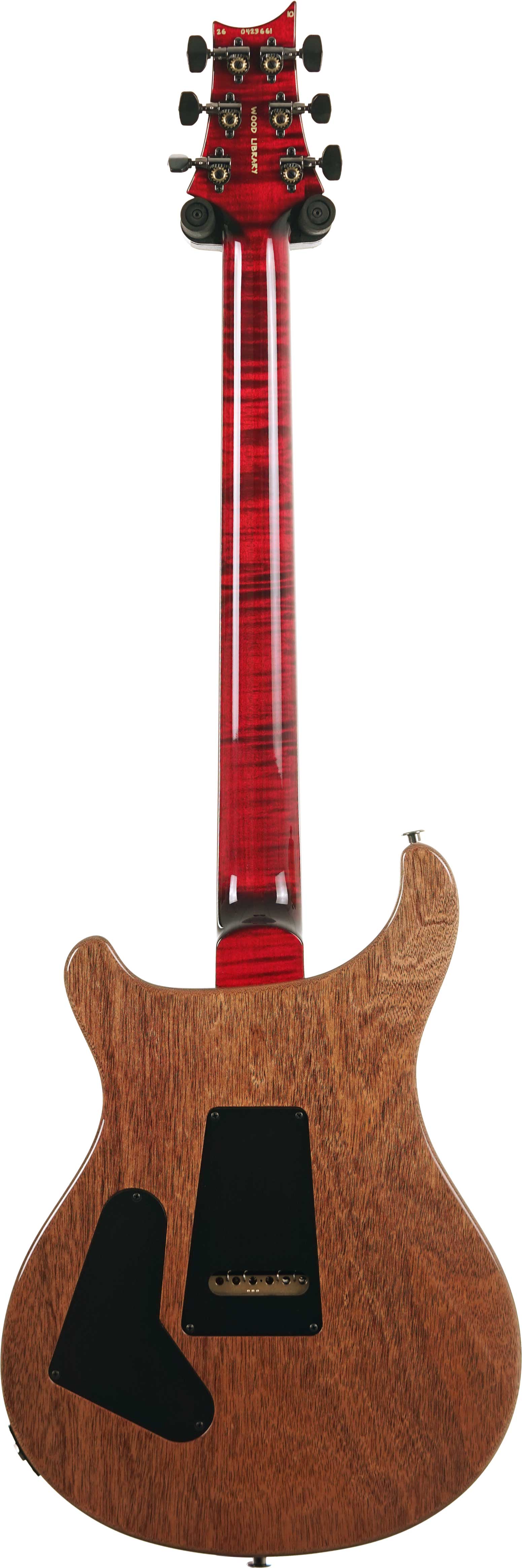 PRS Wood Library Custom 24 10 Top Red Tiger Eye #0423661