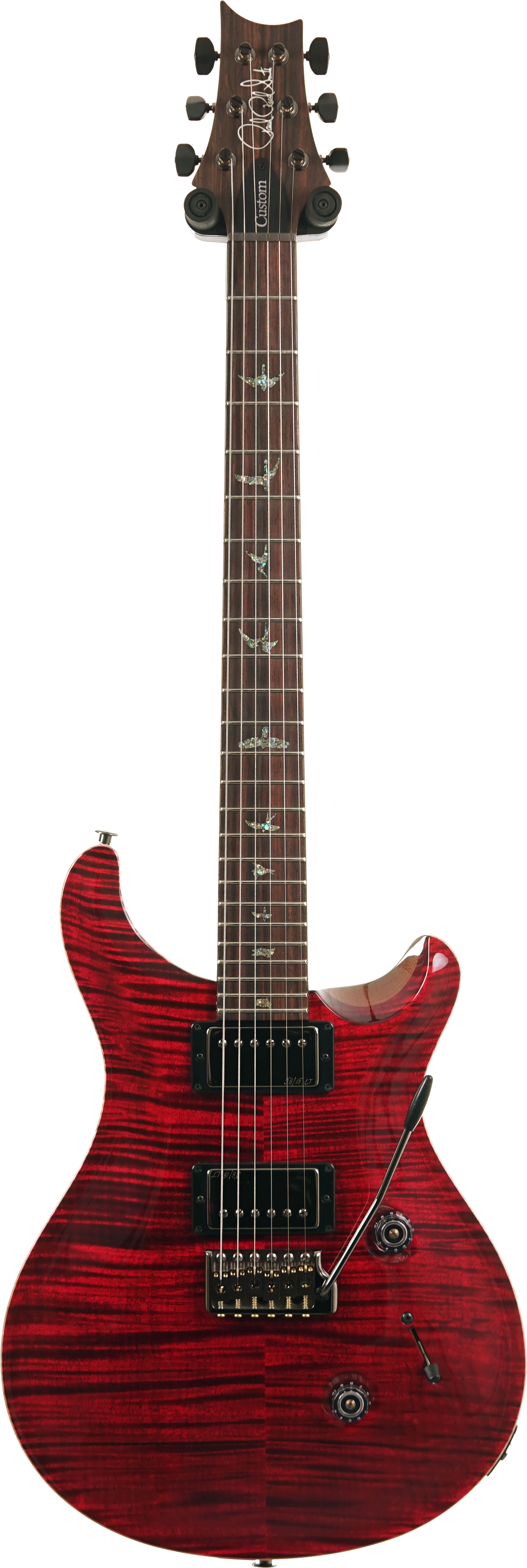 PRS Wood Library Custom 24 10 Top Red Tiger Eye #0423661