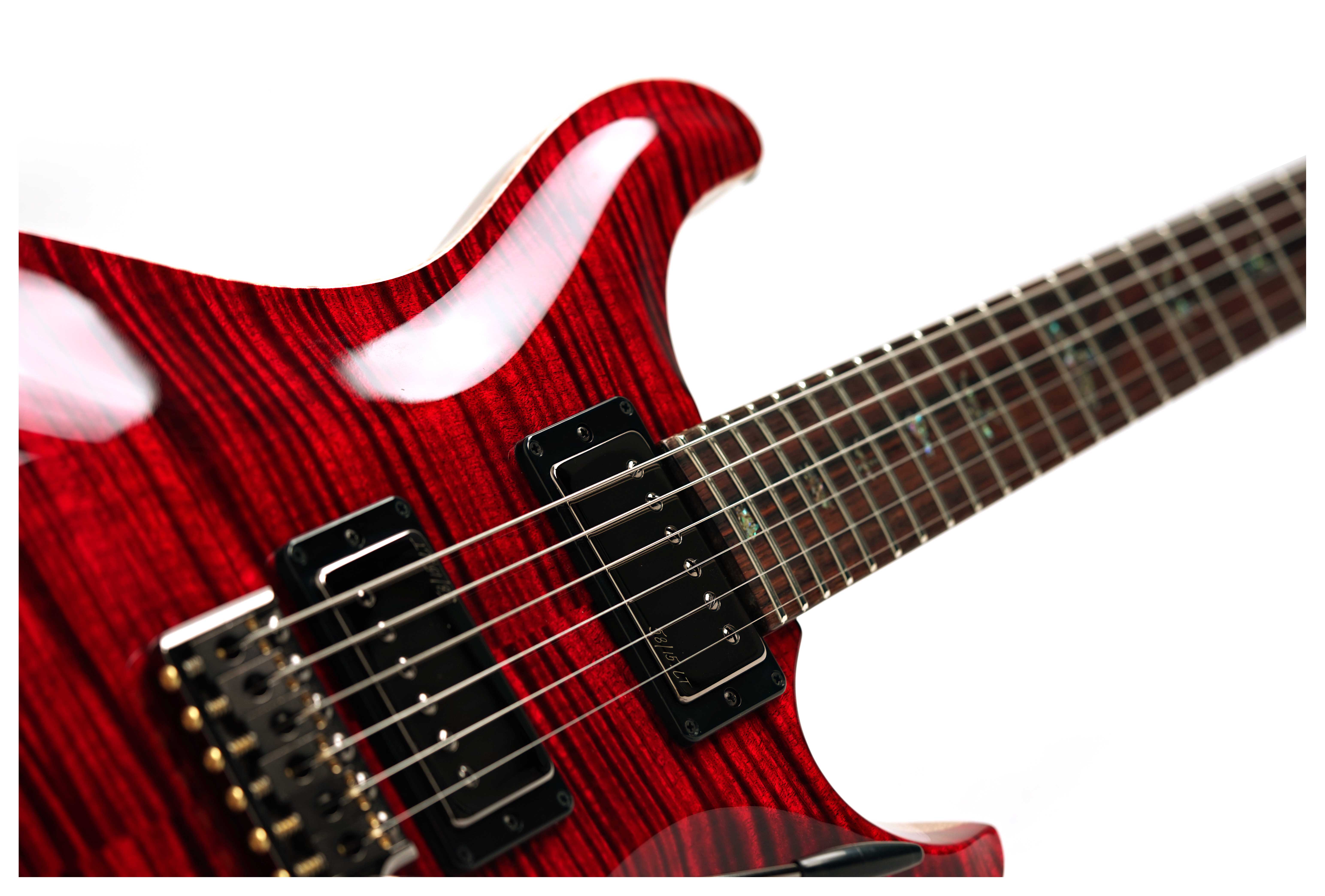PRS Wood Library Custom 24 10 Top Red Tiger Eye #0423661
