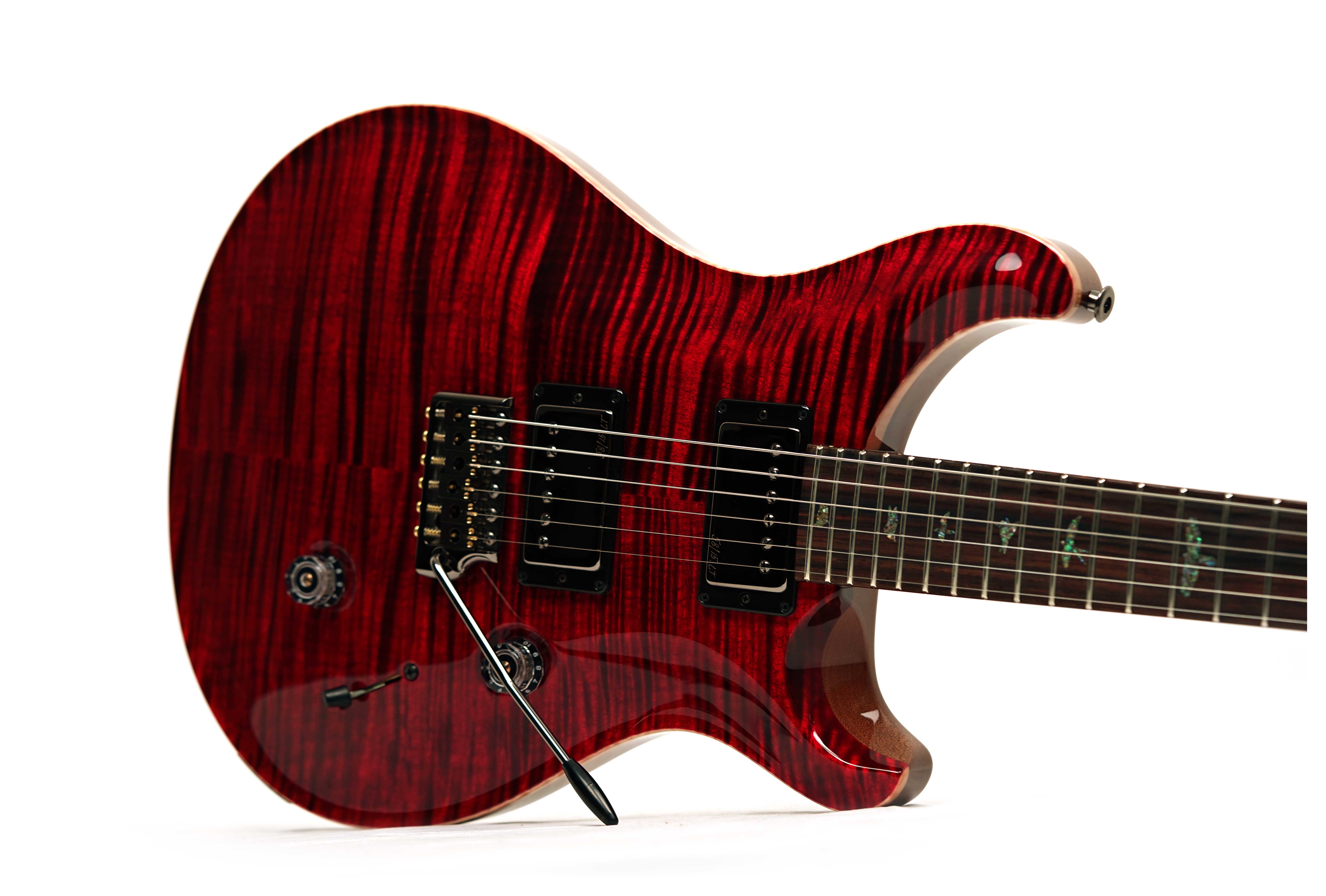PRS Wood Library Custom 24 10 Top Red Tiger Eye #0423661